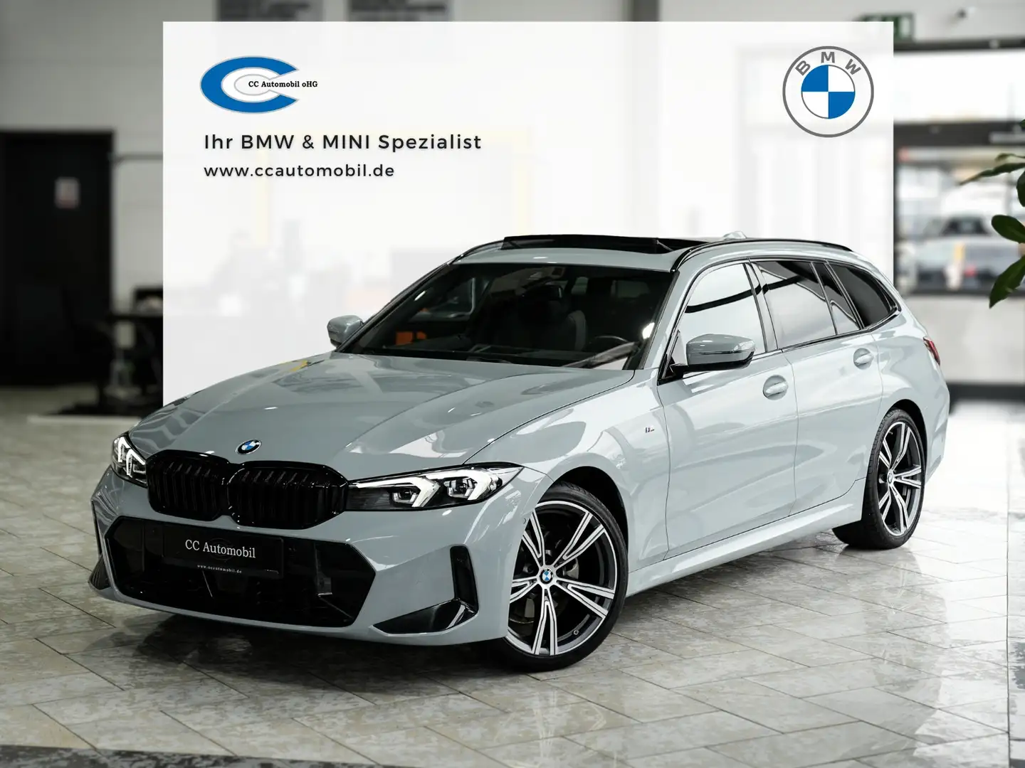 BMW 320 320d xDrive Toruing M Sport Panorama 19LM Grau - 1