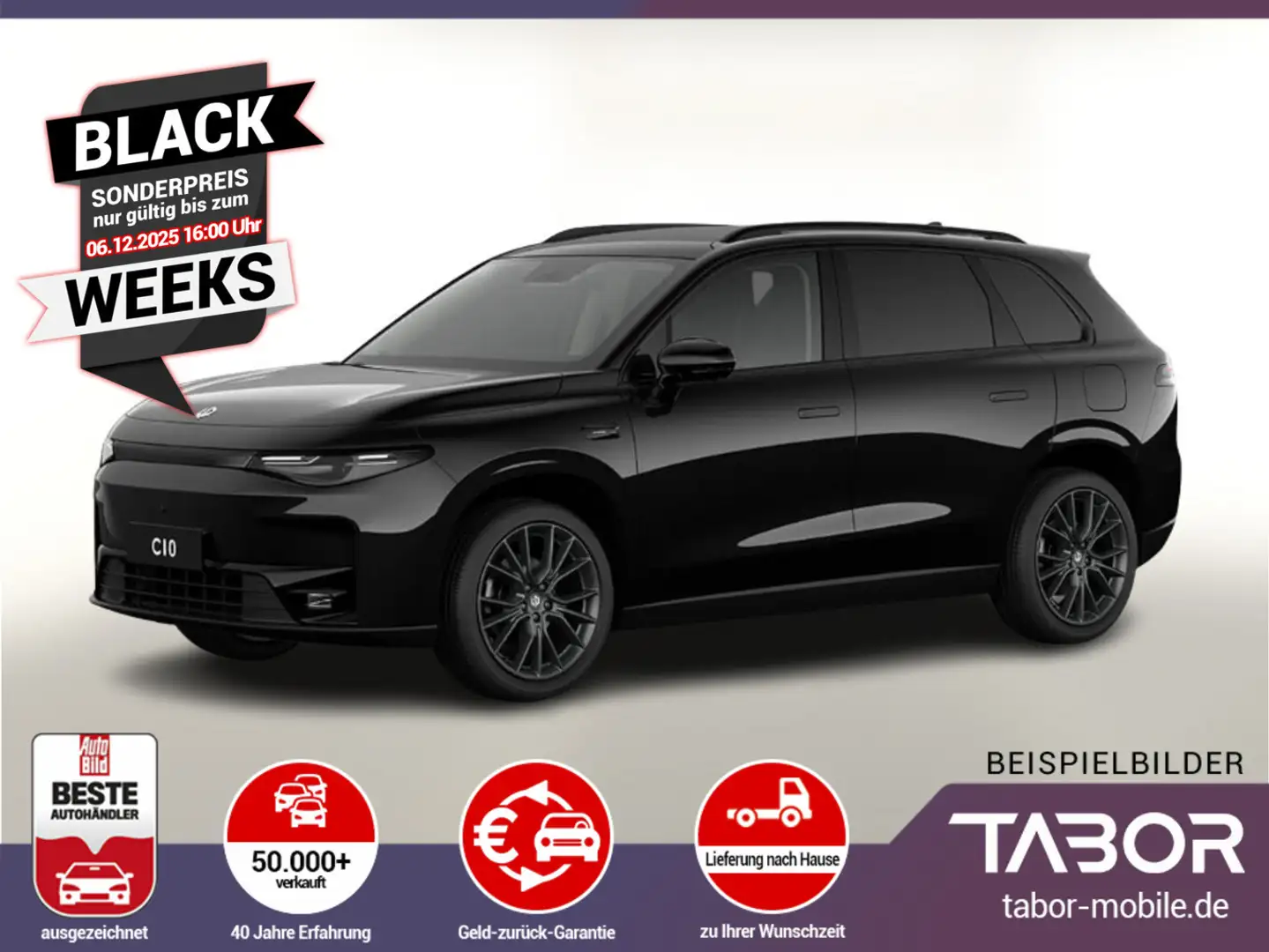 Leapmotor C10 ProMax BEV 81,9 kWh RWD Design Pano UVP-18%* Fekete - 1