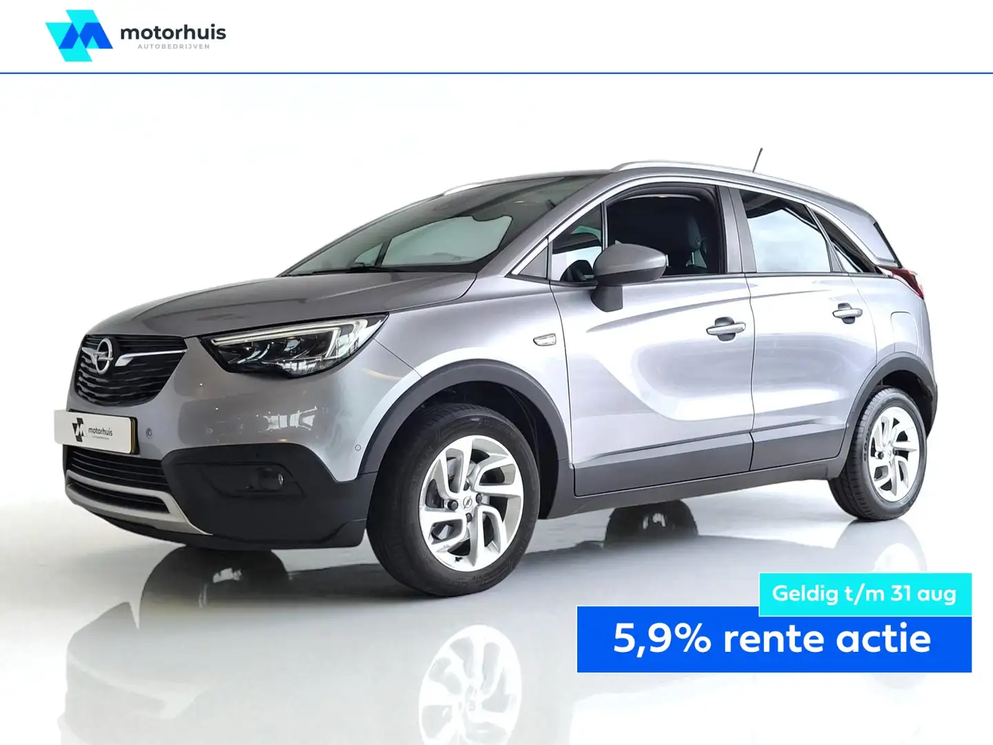 Opel Crossland X 1.2 Turbo 110pk S/S Innovation NAVI PDC LMV Grau - 1