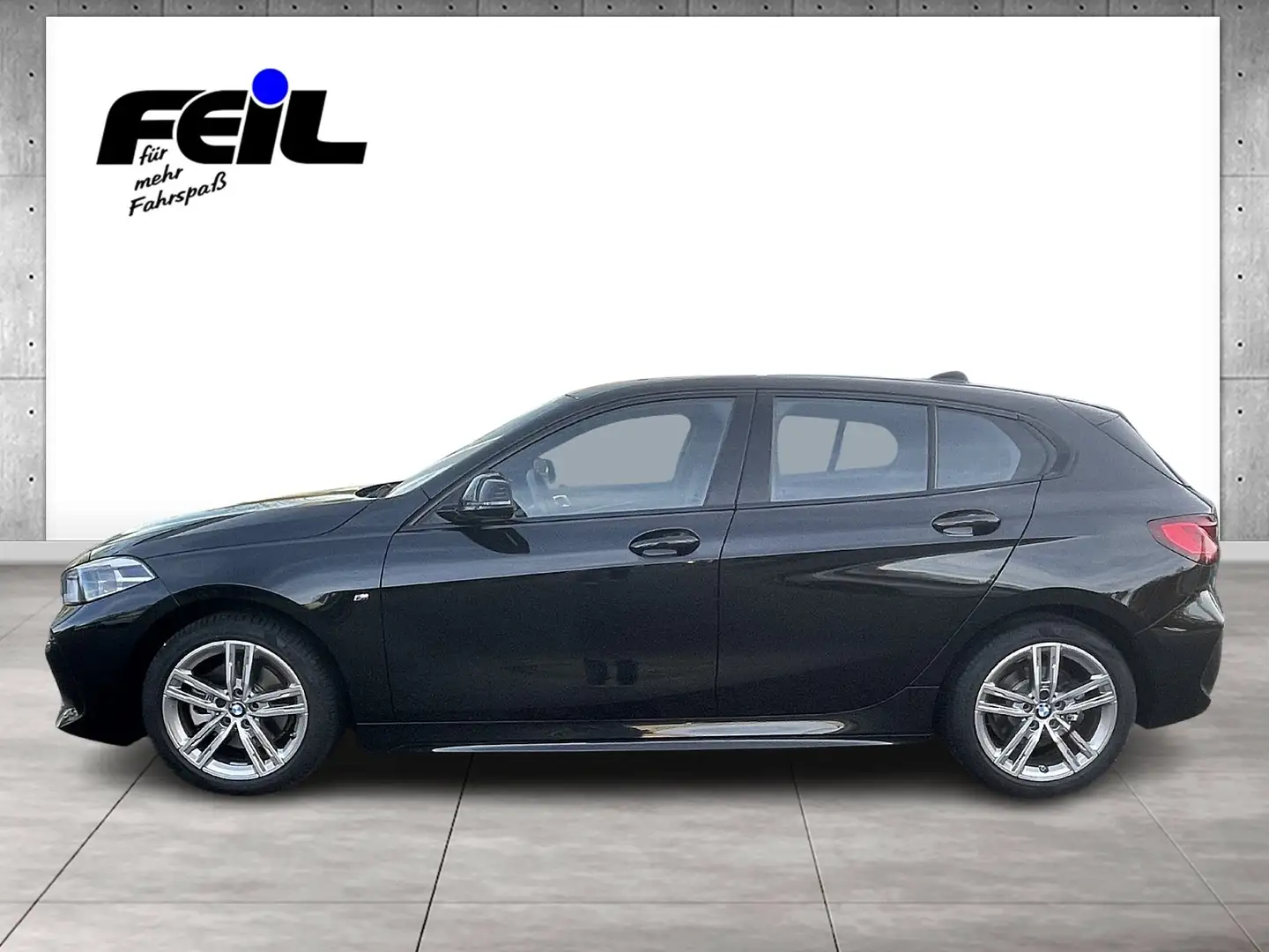 BMW 118 i M Sport DAB LED Tempomat Shz PDC Schwarz - 2