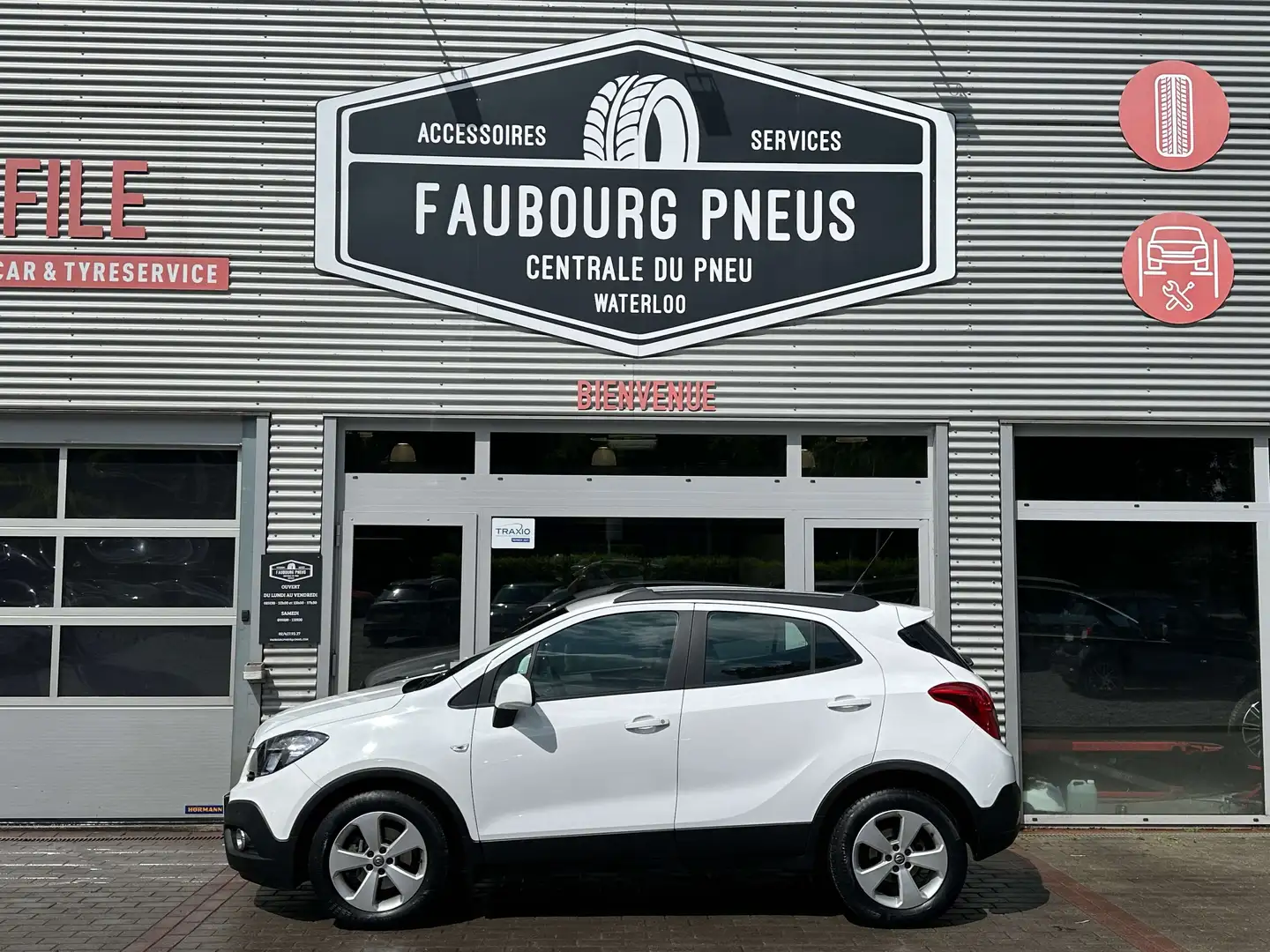 Opel Mokka *1.4-Turbo*4x2*NAVIGATION*AUTOMATIQUE* Blanc - 2