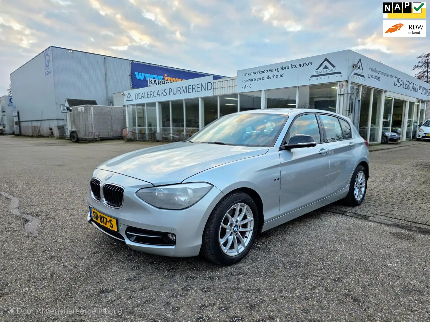 BMW 116 1-serie 116i Business+ Zilver - 1