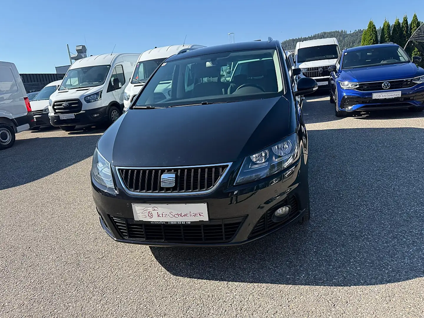 SEAT Alhambra Style 2,0 TDI CR DPF DSG Schwarz - 2