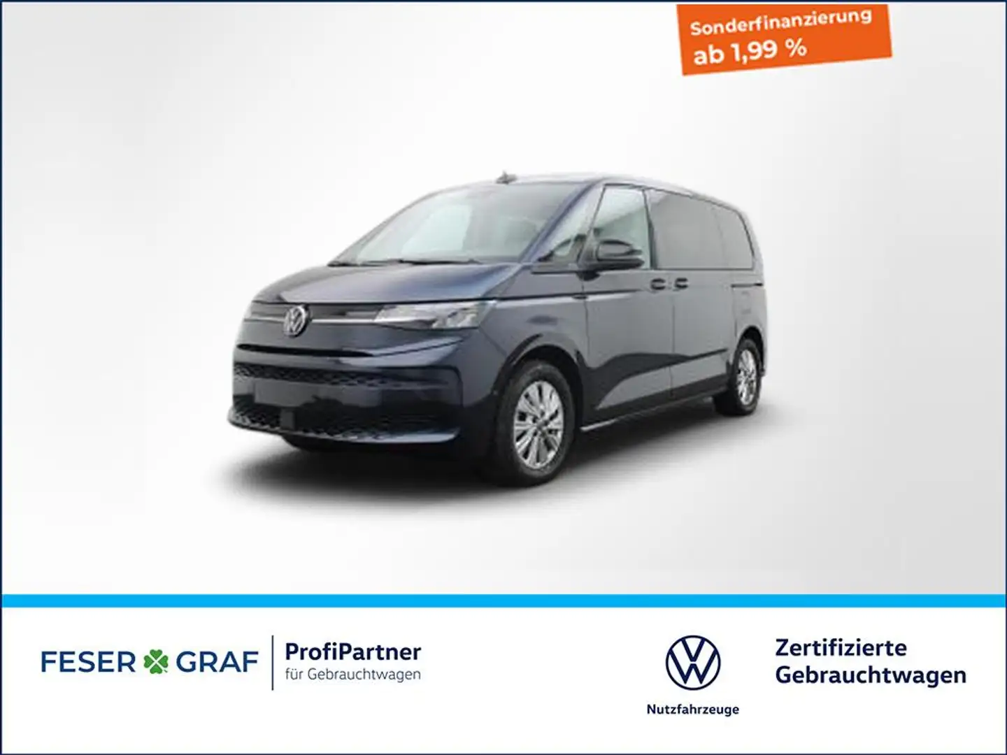 Volkswagen T7 Multivan 2.0TDI Life DSG 7Sitze AHK LED Rückfahrkamera Blau - 1