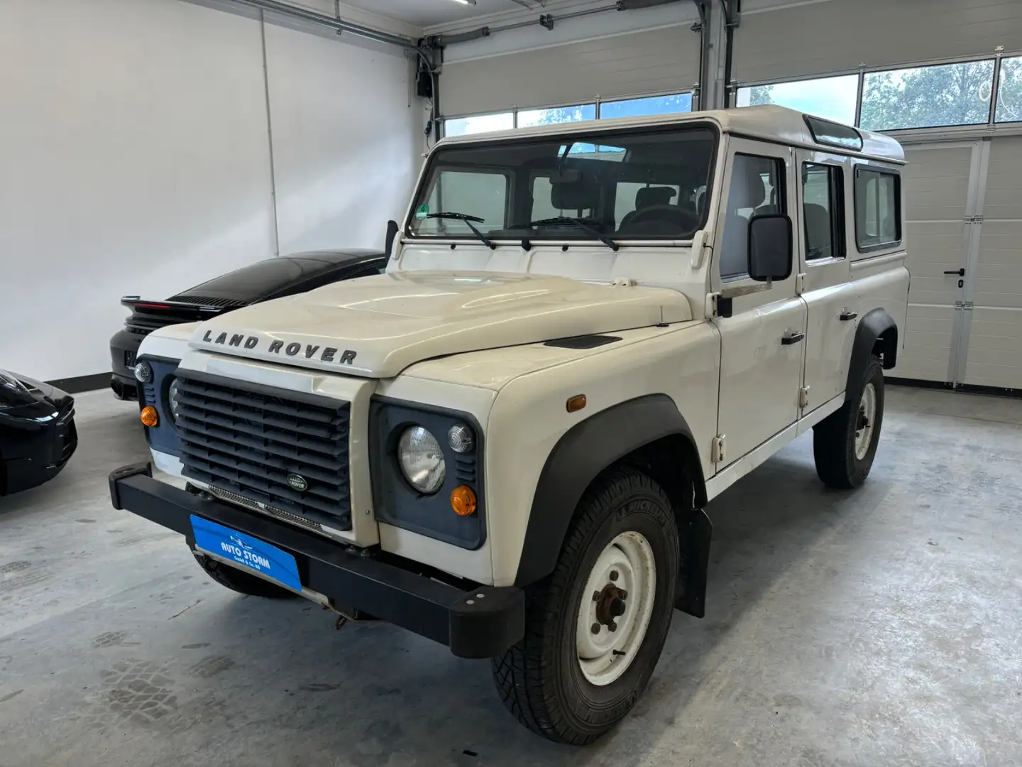 Land Rover Defender 110 TD4 Station Wagon E*1-H*Klima*AHK* Weiß - 1