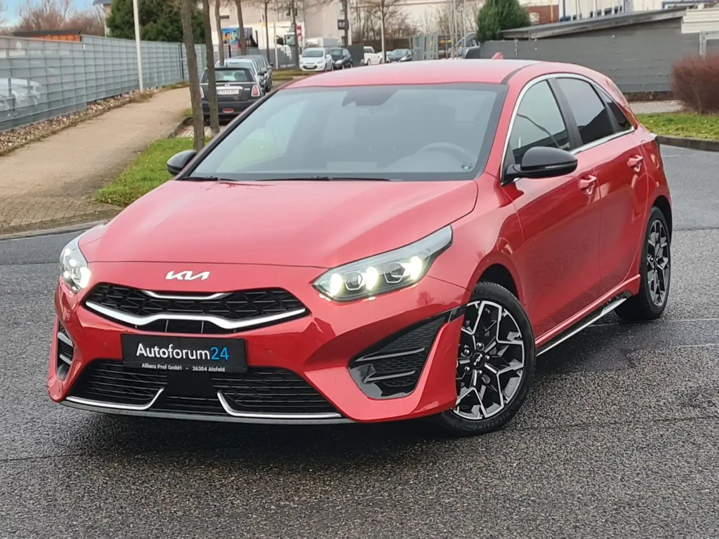 Kia Ceed / cee'd Ceed GT Line*1.Hand*Autom.*Navi*PDC* Roşu - 1