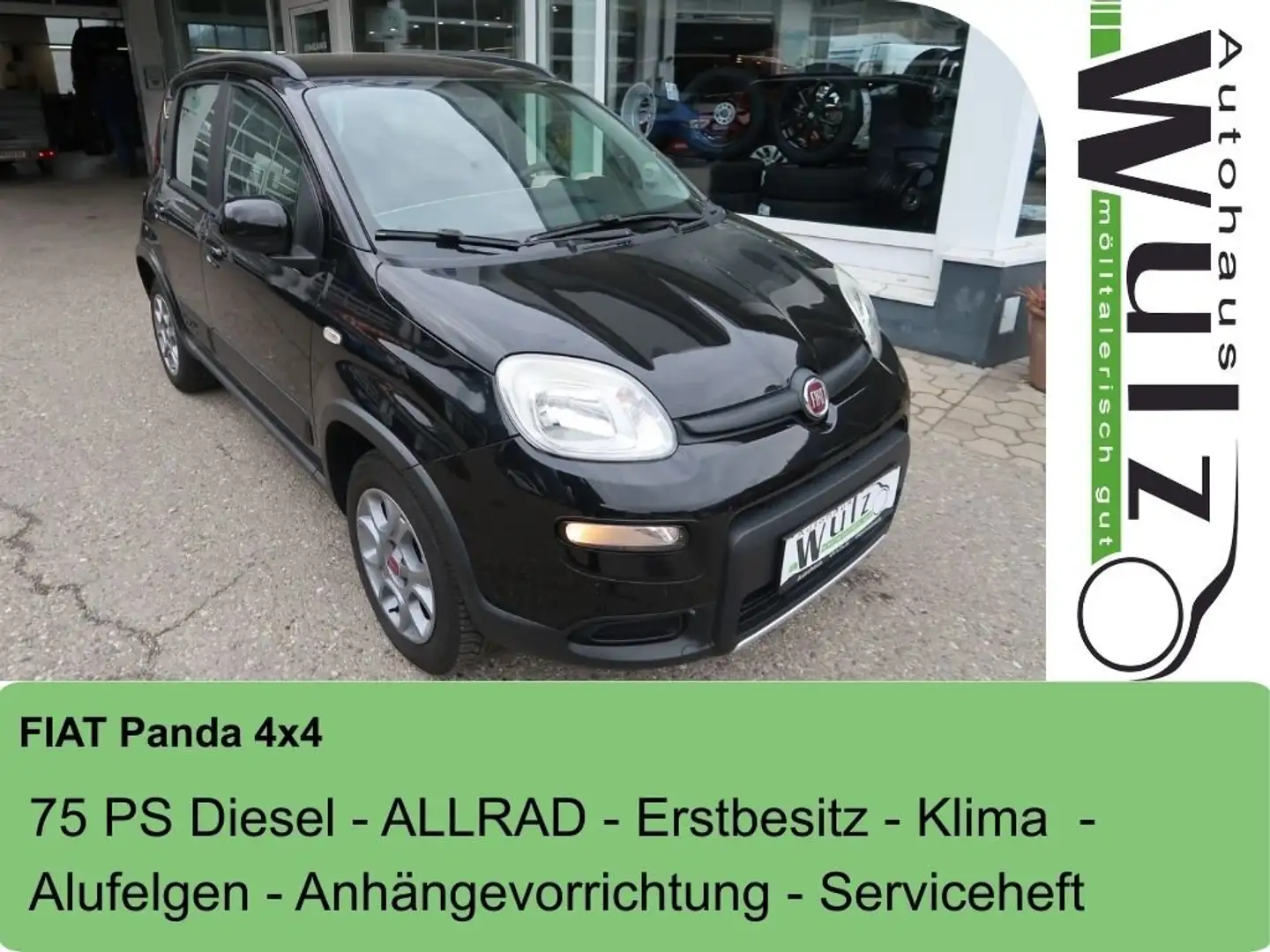 Fiat Panda Panda Classic 4x4 1,3 Multijet II 75 Climbing Schwarz - 1