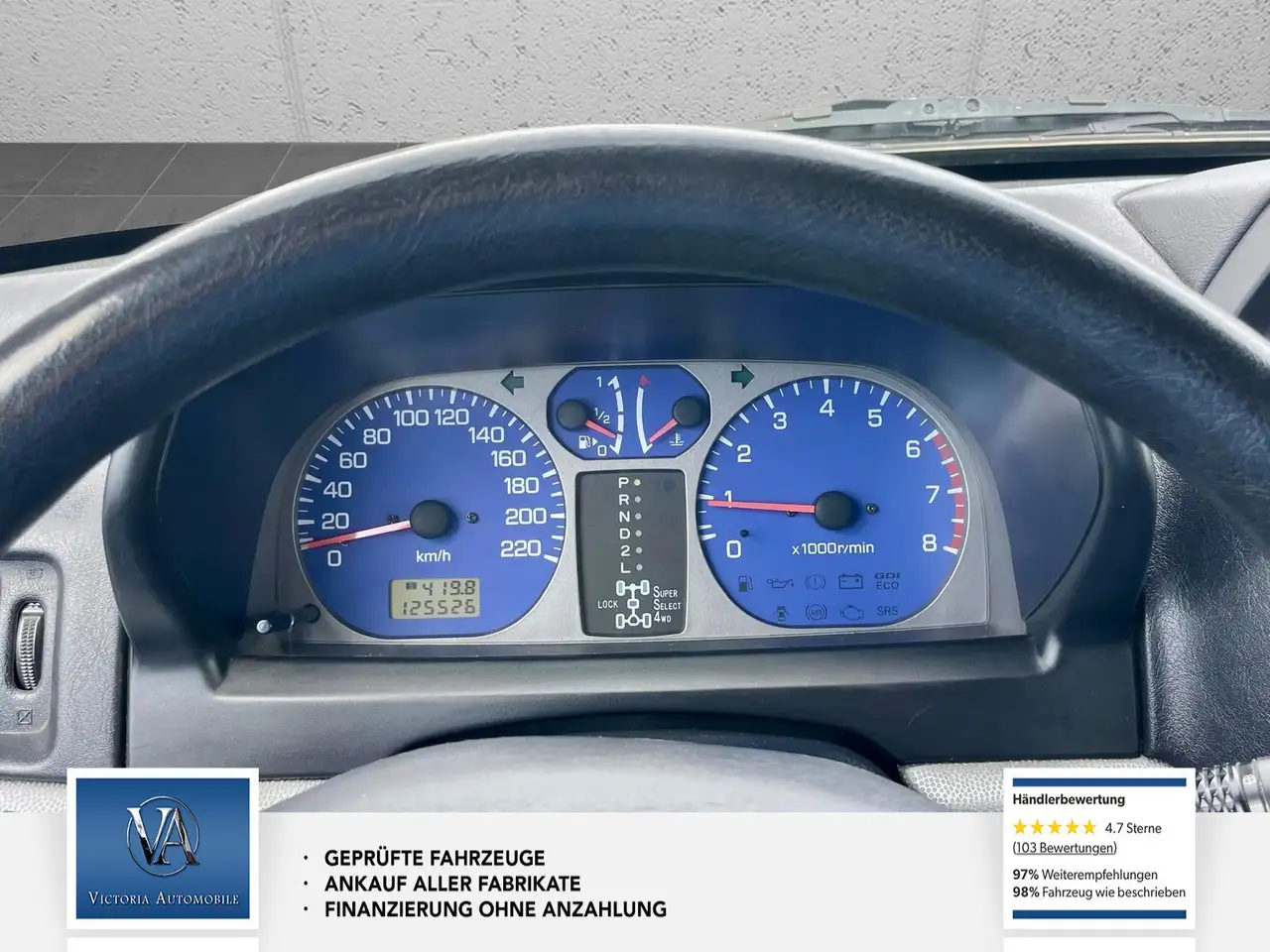 Mitsubishi Pajero Pinin GDI Comfort I 2000 Klima. Automatik. AHK. Gepflegt, foto 11