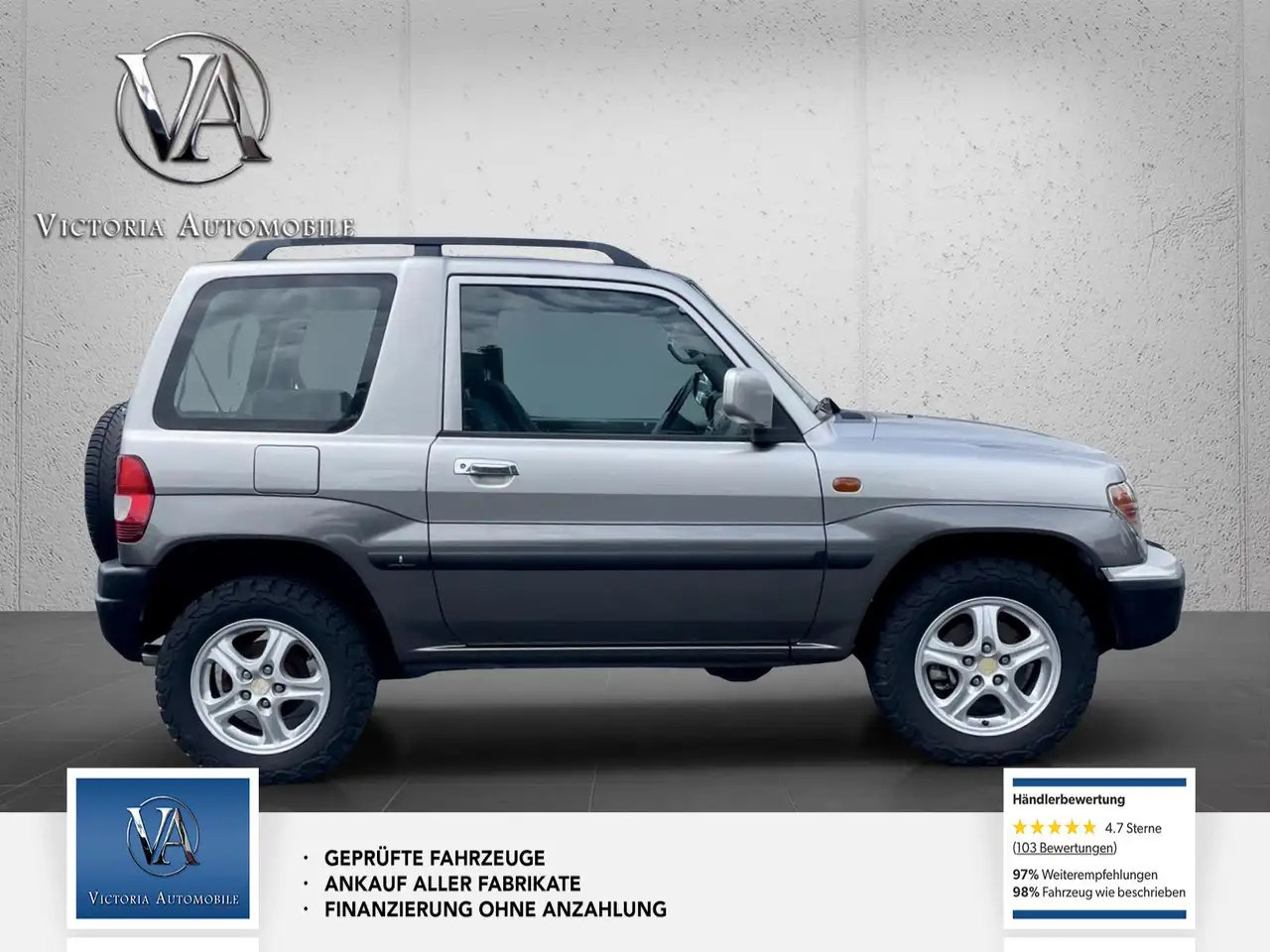 Mitsubishi Pajero Pinin GDI Comfort I 2000 Klima. Automatik. AHK. Gepflegt, foto 8
