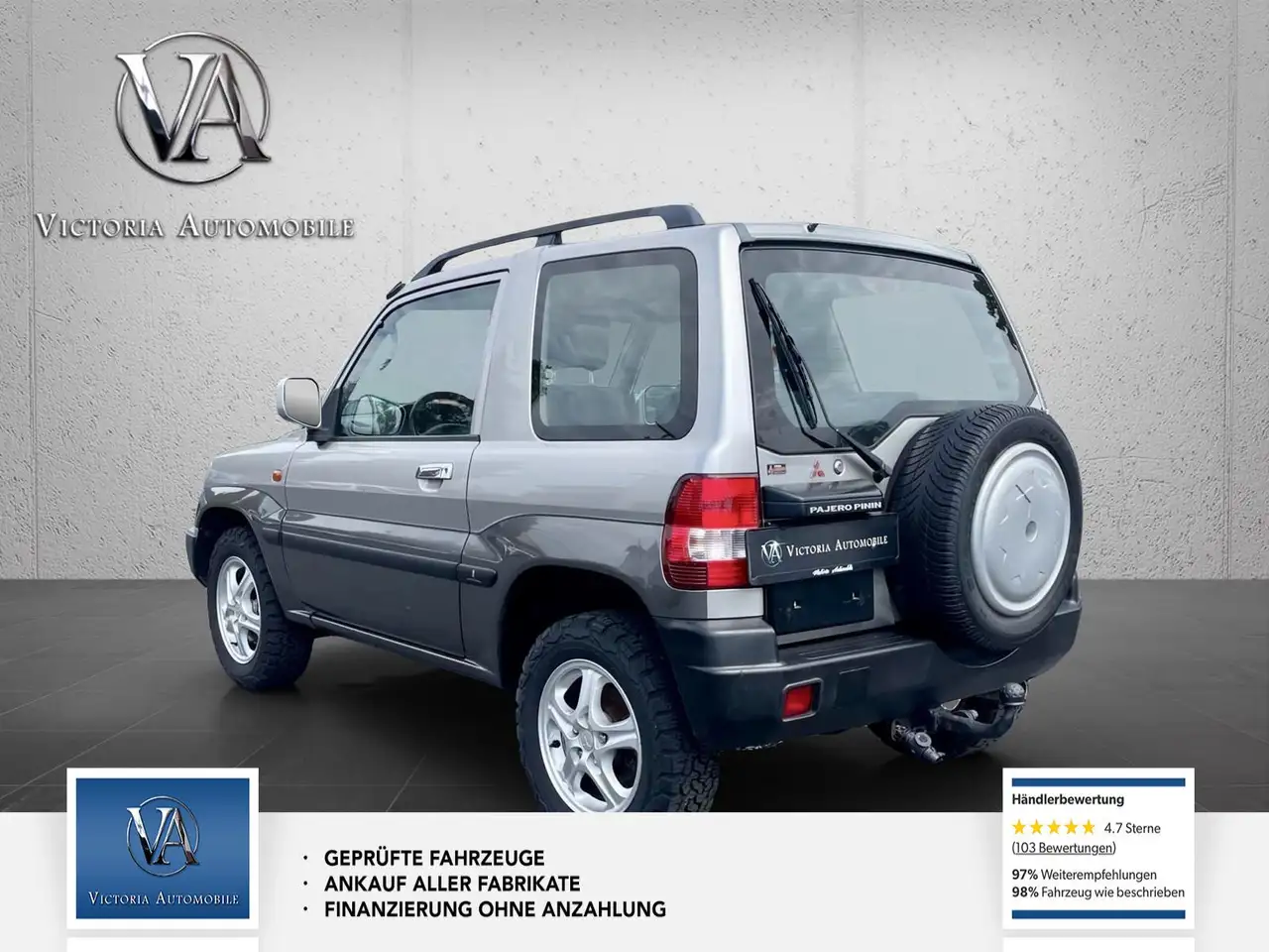 Mitsubishi Pajero Pinin GDI Comfort I 2000 Klima. Automatik. AHK. Gepflegt, foto 5