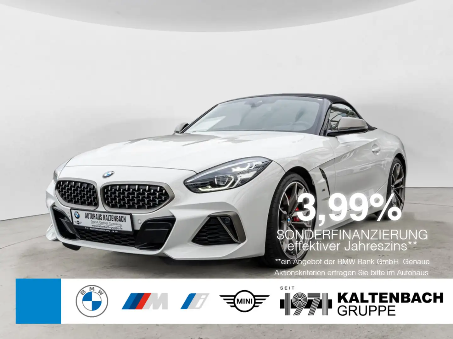 BMW Z4 M 40i HUD LED NAVI H/K SHZ PDC KLIMA Weiß - 1