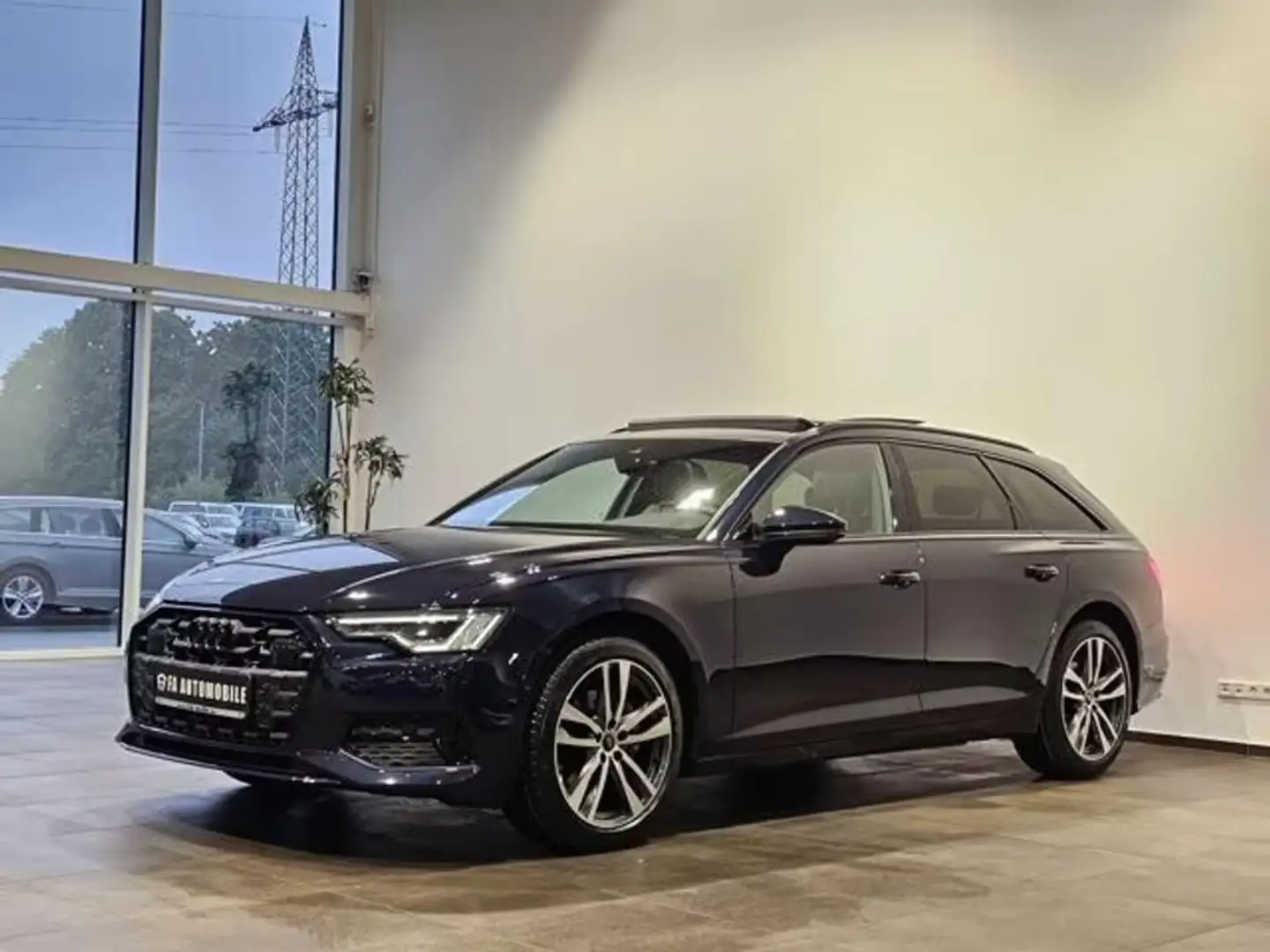 Audi A6 AVANT 35TDI BLACK VIRTUAL PANO MATRIX MEMO CAMERA Bleu - 2