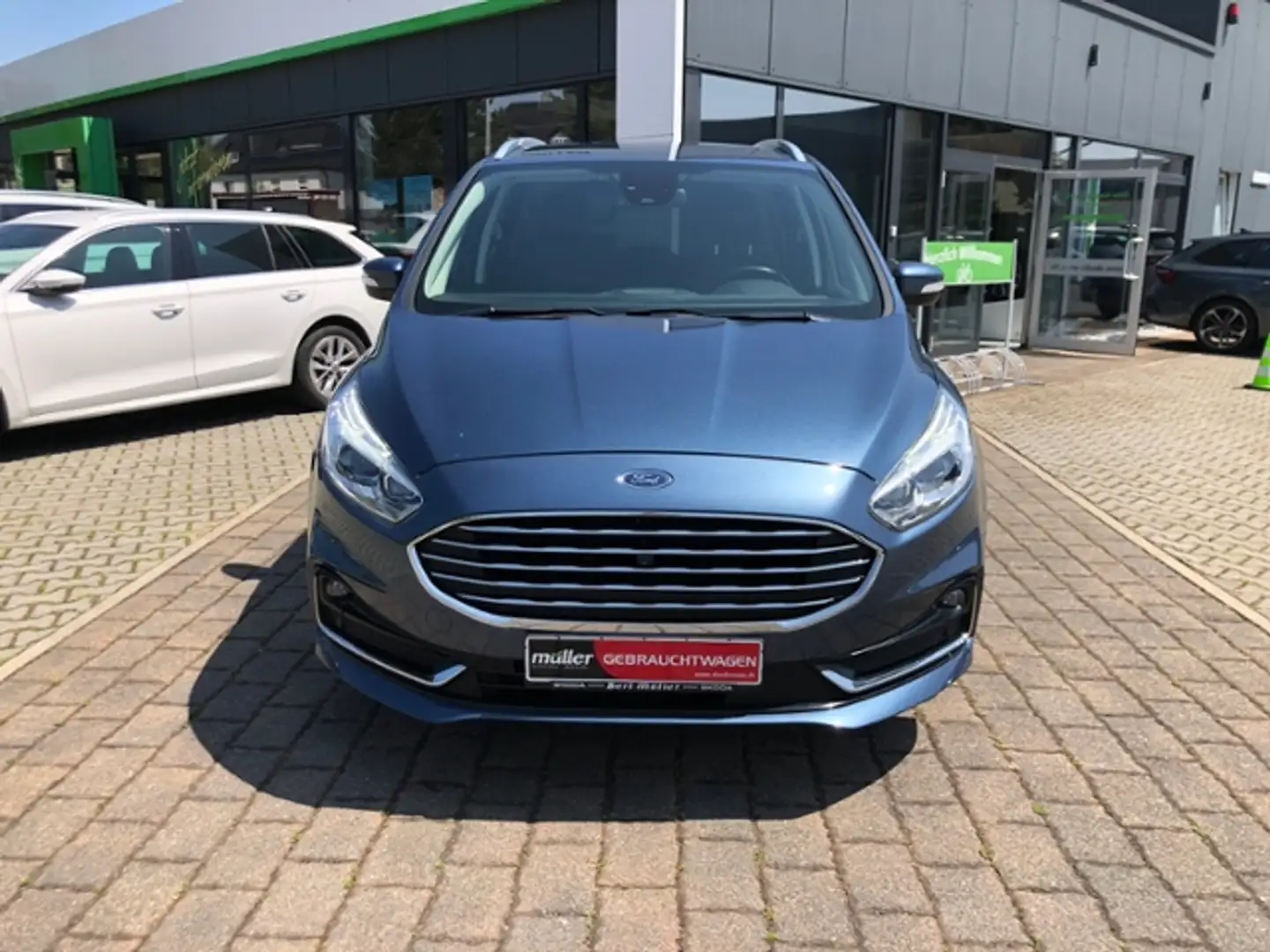 Ford Galaxy Titanium 2.0 EcoBlue Autom. LED NAVI AHK Blau - 2