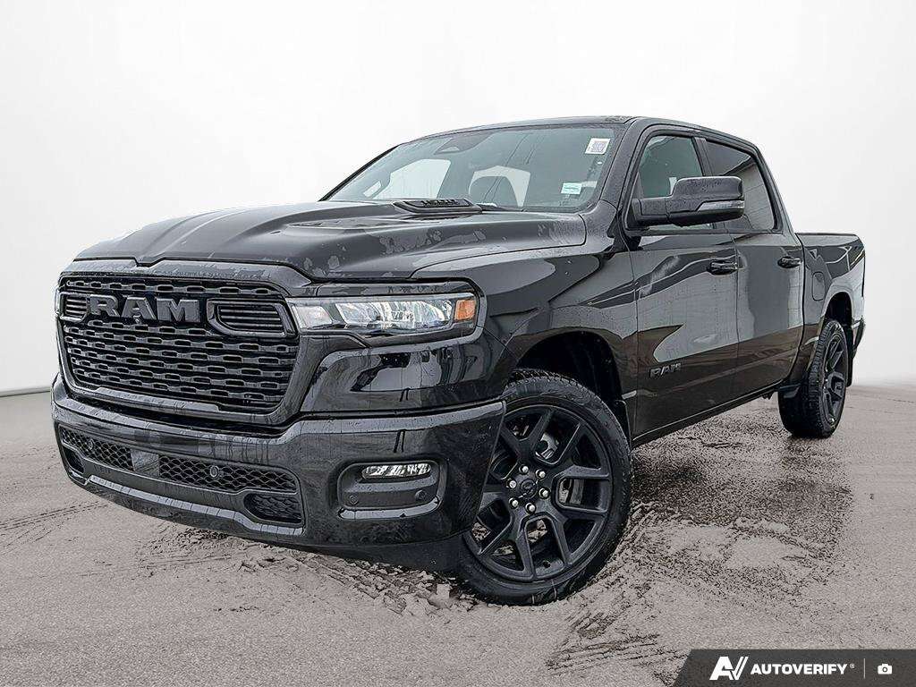 2026 RAM 1500 Sport Night Edition Crew 4x4 Sunroof Nav Heated &