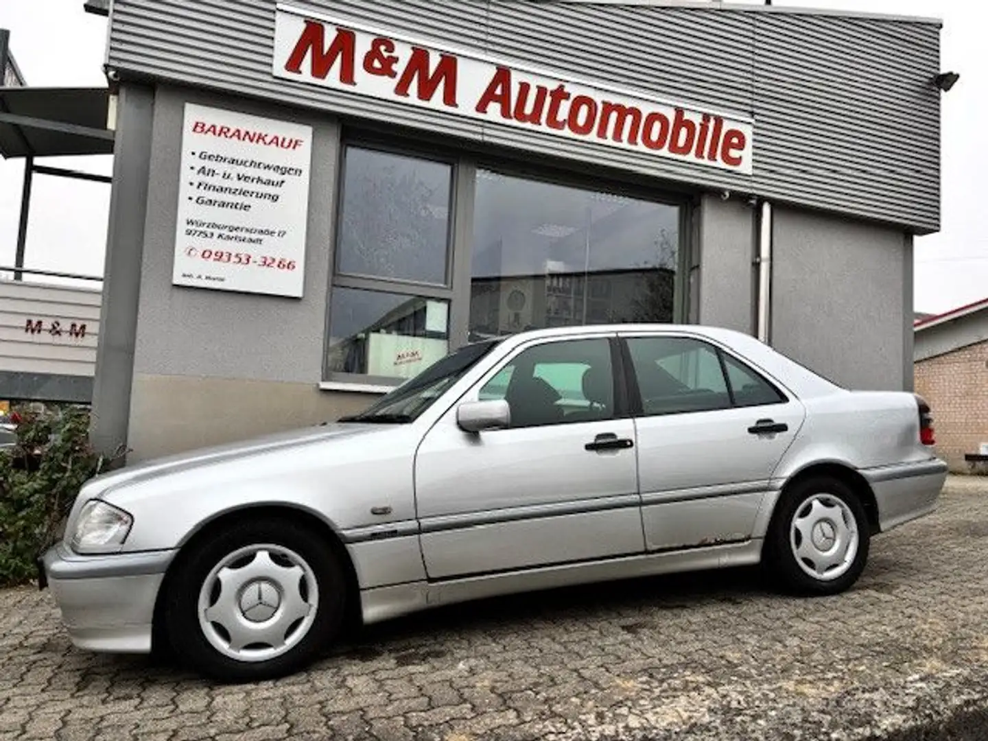 Mercedes-Benz C 220 CDI ELEGANCE Autom. *Klima+Alu+187000KM* Silber - 1