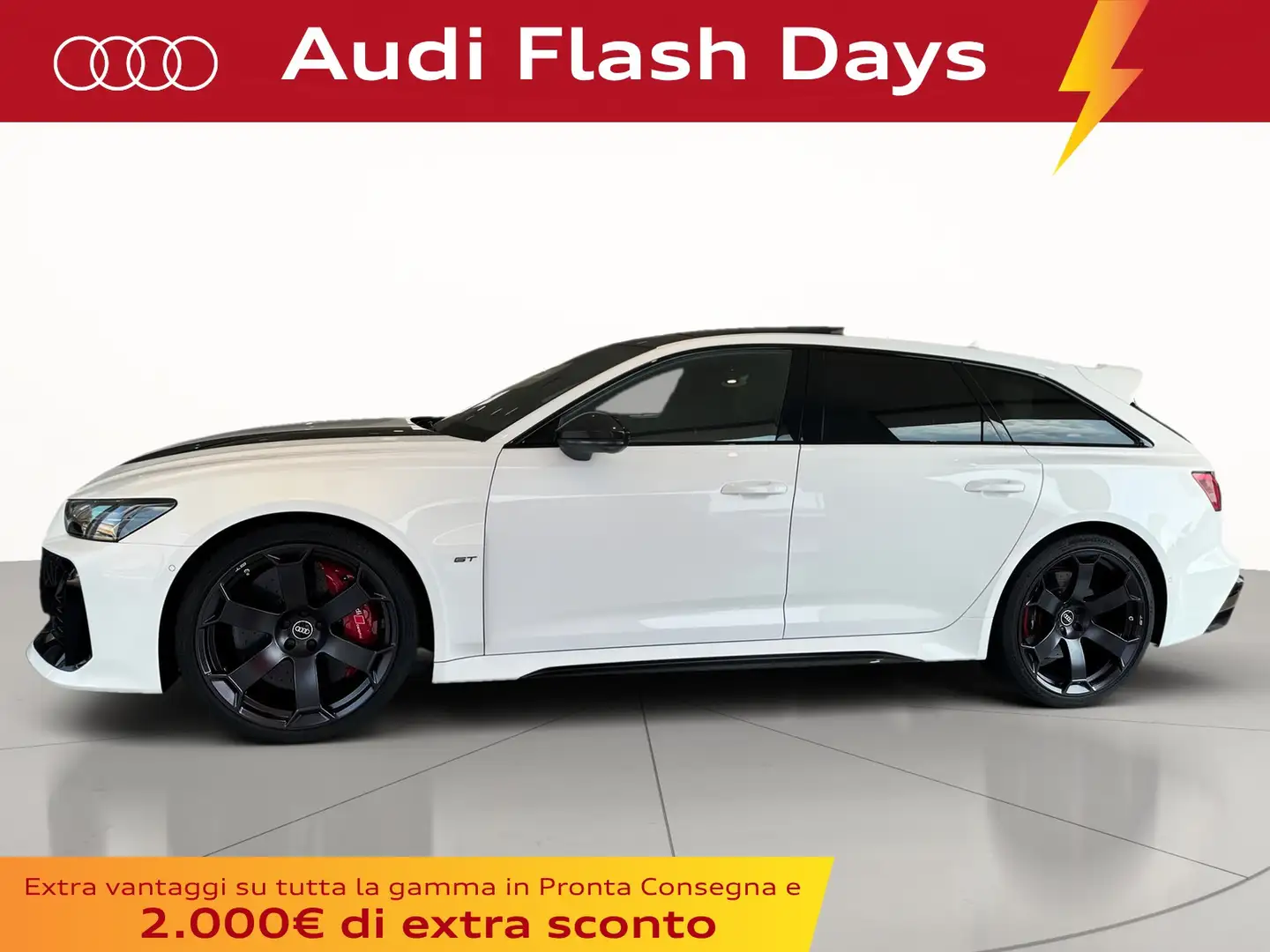 Audi RS6 avant 4.0 mhev performance quattro tiptronic Bianco - 2