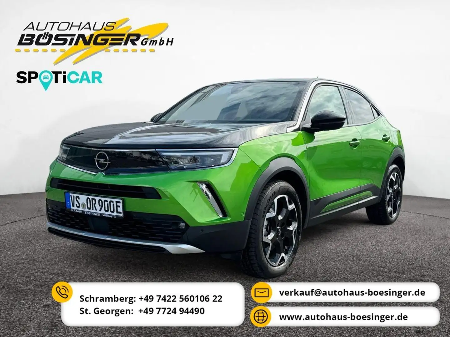 Opel Mokka-E Mokka e Ultimate Grün - 1