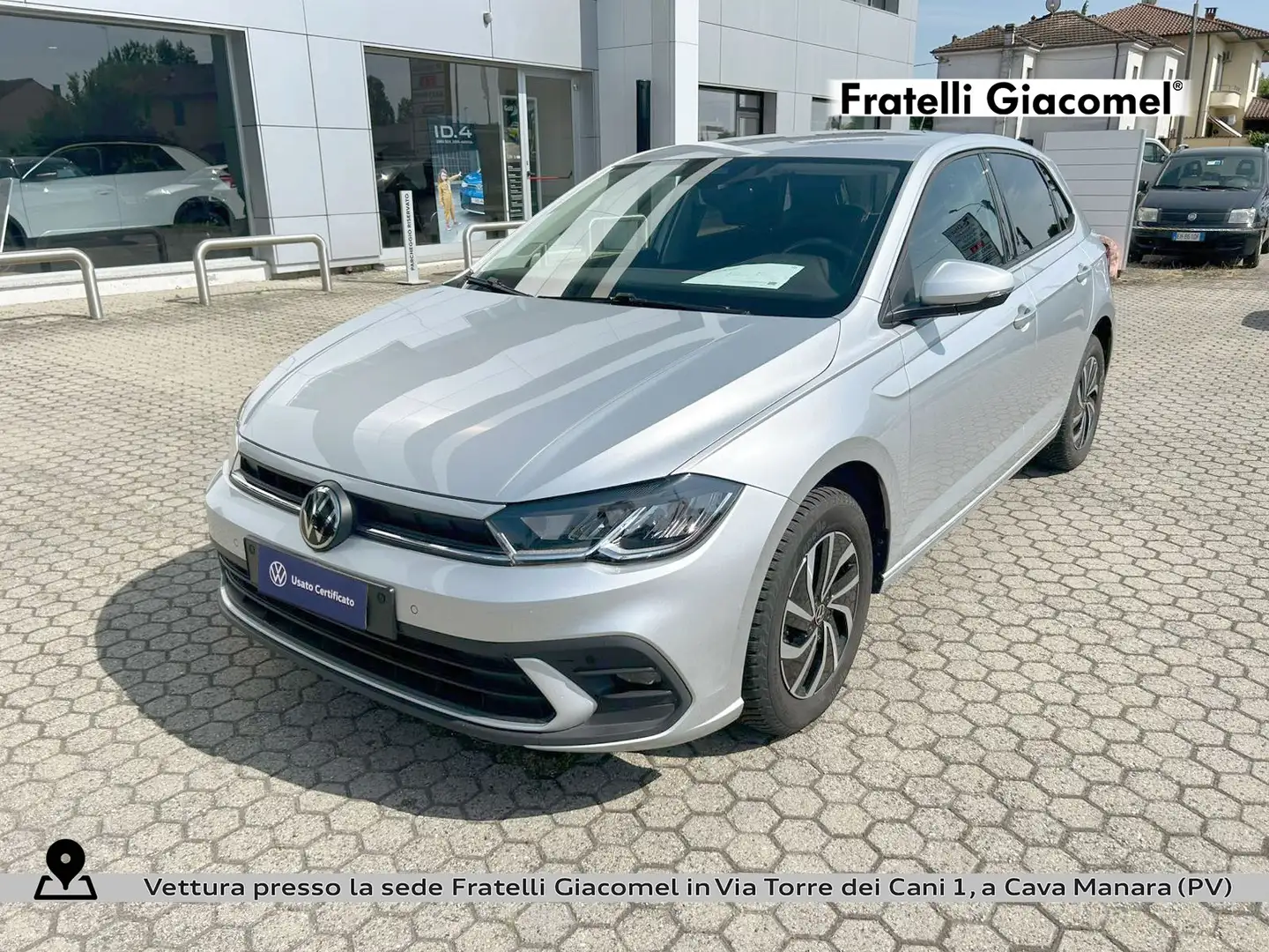 Volkswagen Polo 1.0 tgi life 90cv Argento - 1