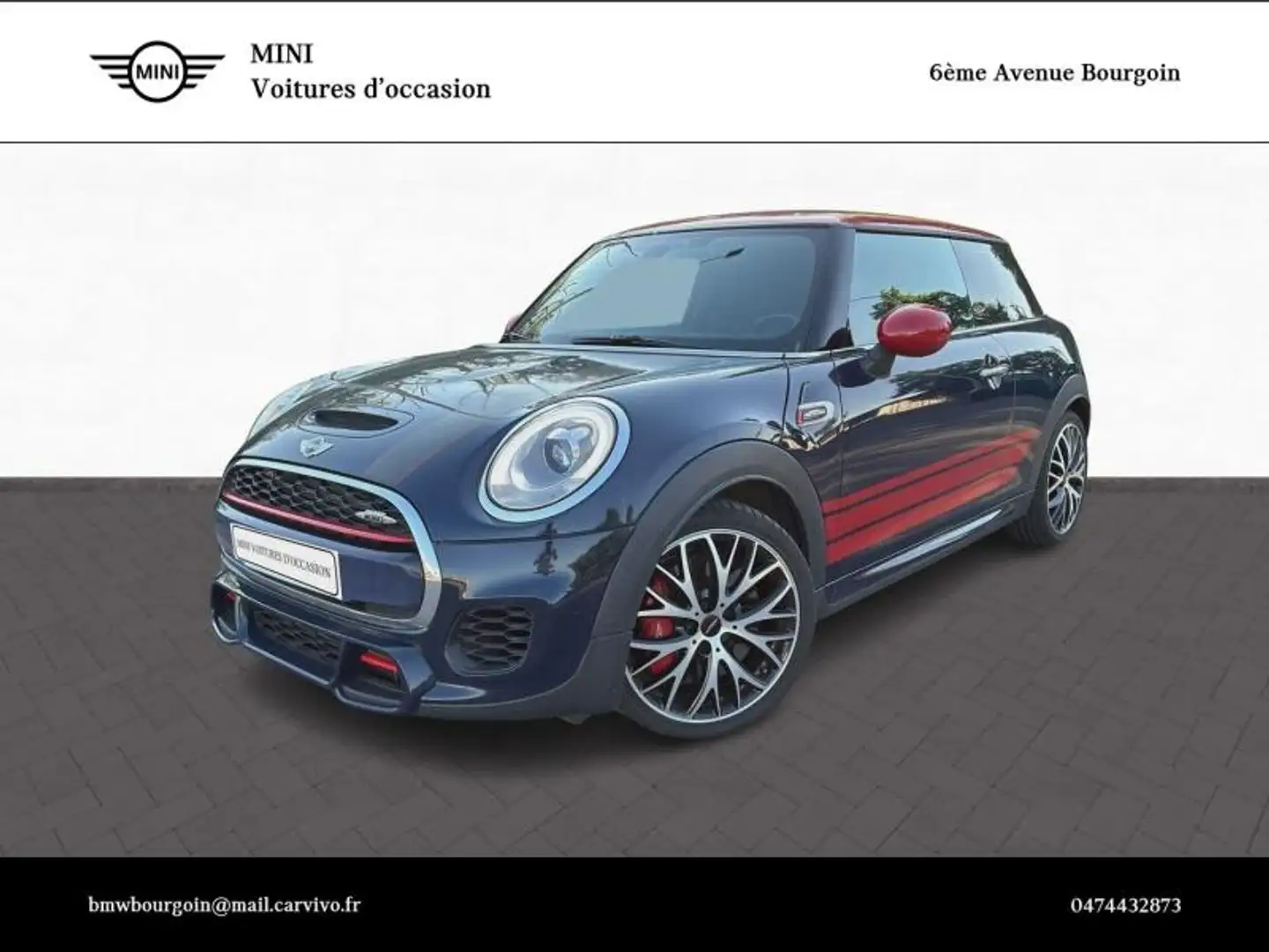 MINI John Cooper Works John Cooper Works 231ch Bleu - 1