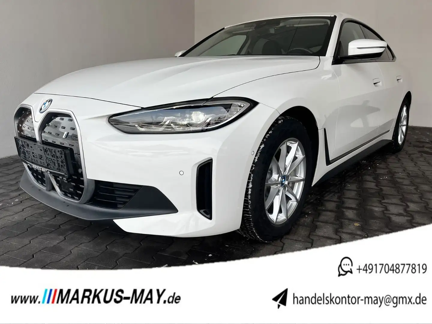 BMW i4 Gran Coupe 35 eDrive Kamera Shz Sportsitz Blanc - 1
