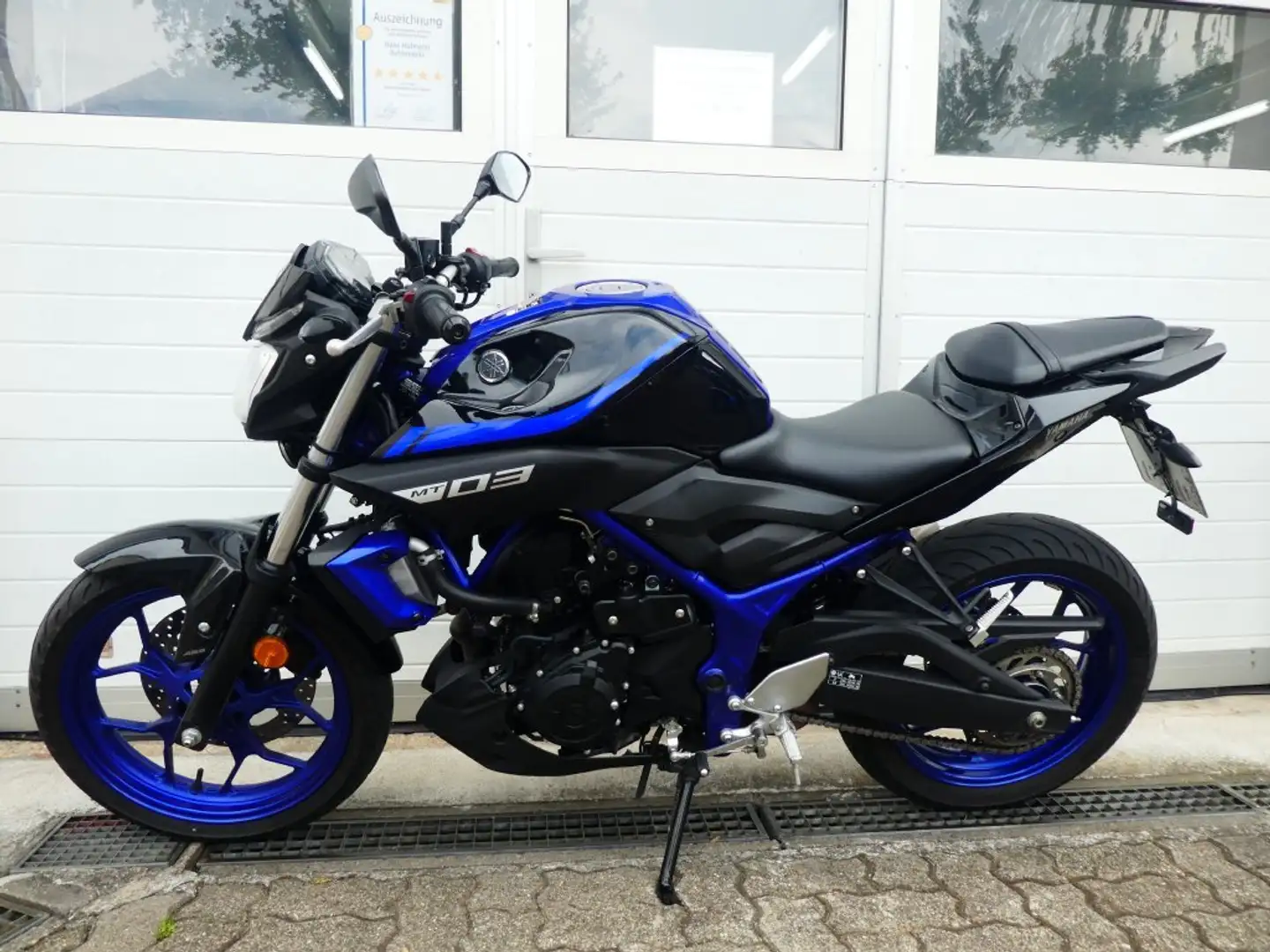 Yamaha MT-03 ABS, 10.000 Km, Tüv neu, A2 Führerschein Modrá - 2