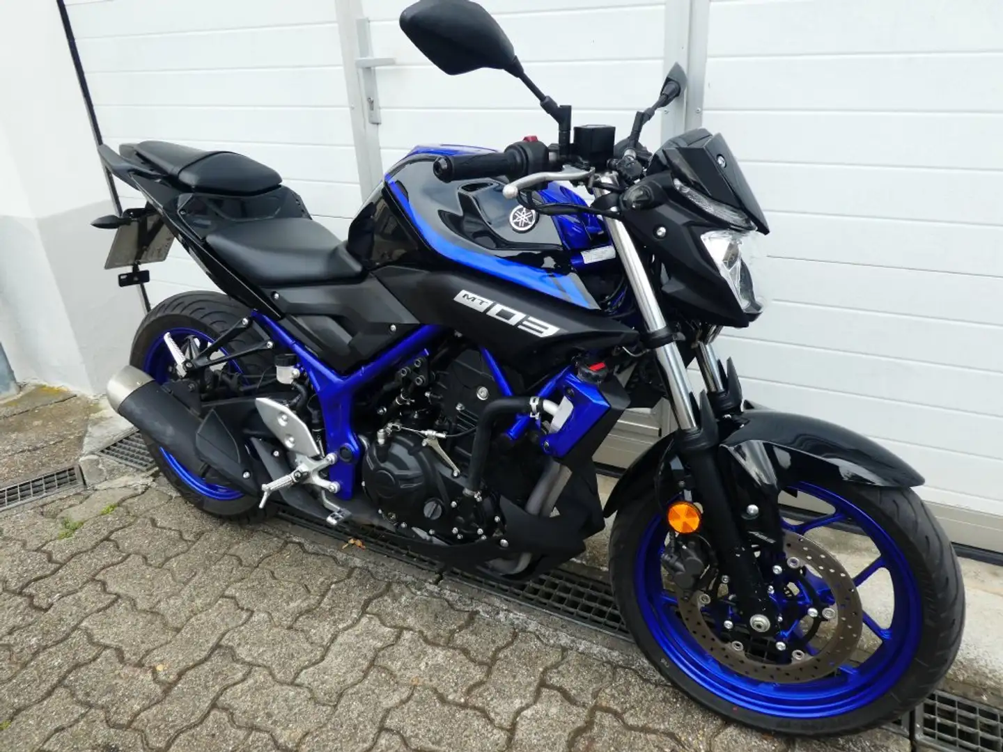 Yamaha MT-03 ABS, 10.000 Km, Tüv neu, A2 Führerschein Modrá - 1
