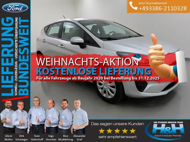 Ford Fiesta 1.1 Cool & Connect LED+Kamera+SHZ