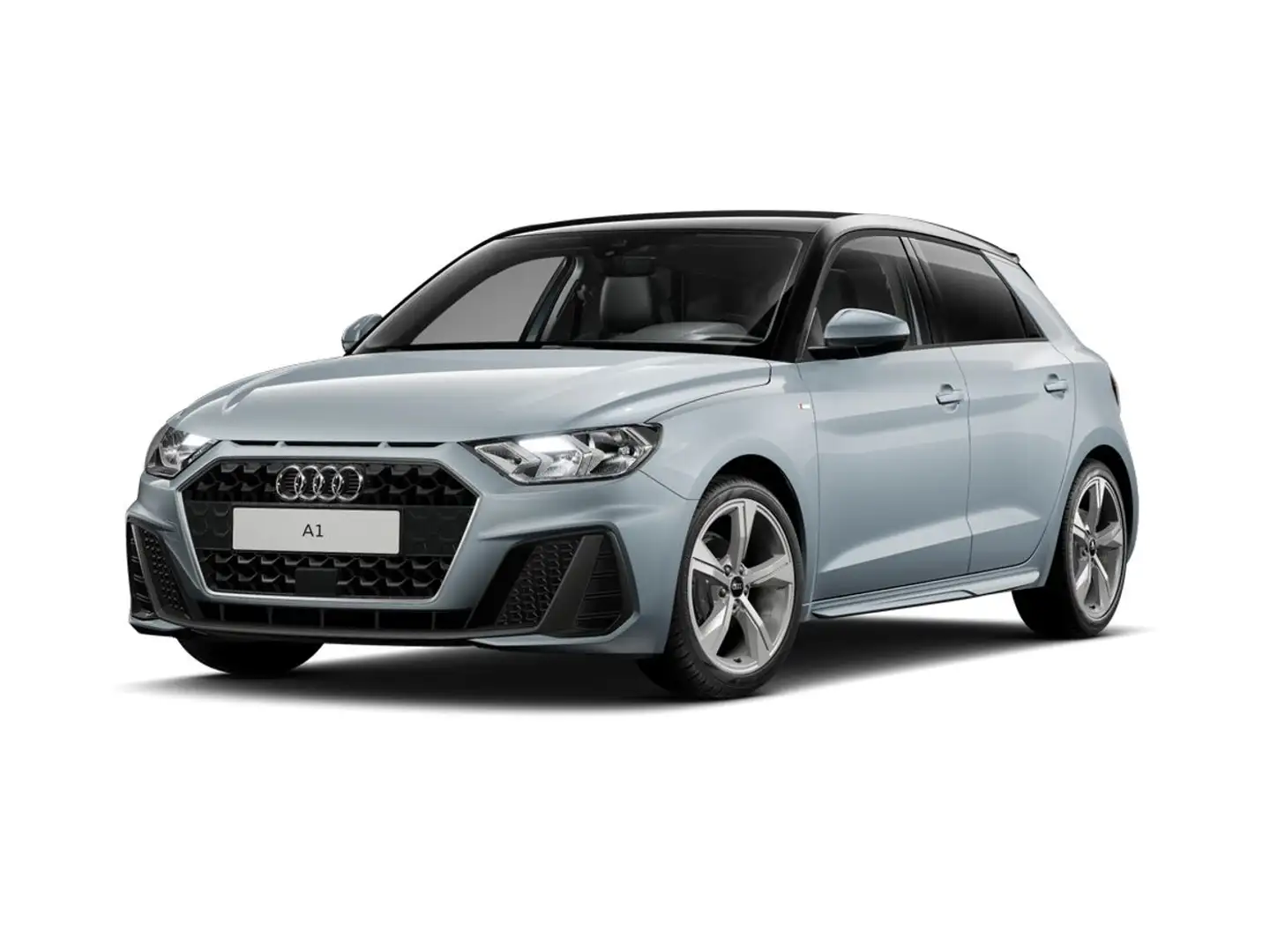 Audi A1 Sportback 1.0 TFSI S-tronic S-line Grau - 2