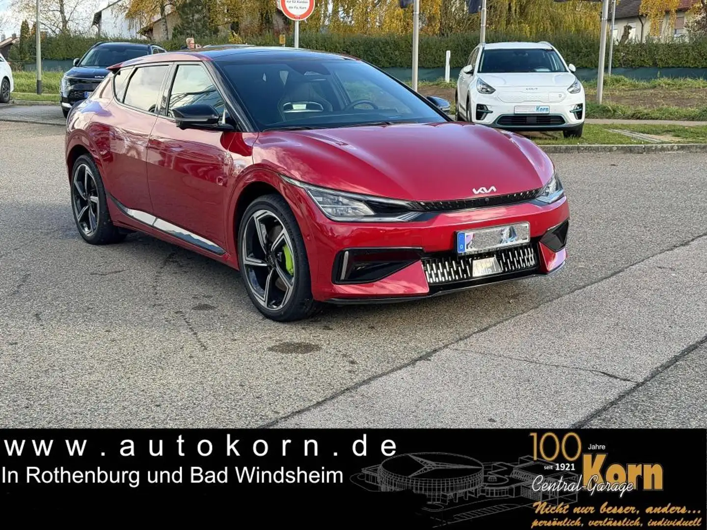 Kia EV6 GT GlasD V2L 77.4KWh AWD DynLicht Navi STH Rosso - 2