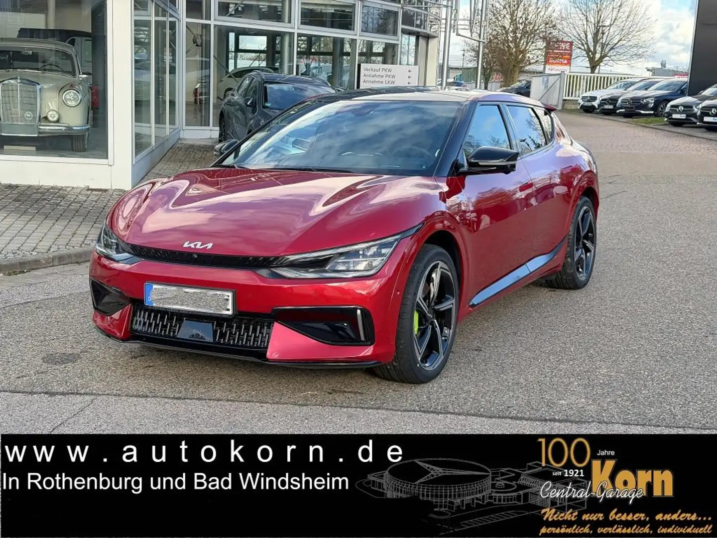Kia EV6 GT GlasD V2L 77.4KWh AWD DynLicht Navi STH Rosso - 1