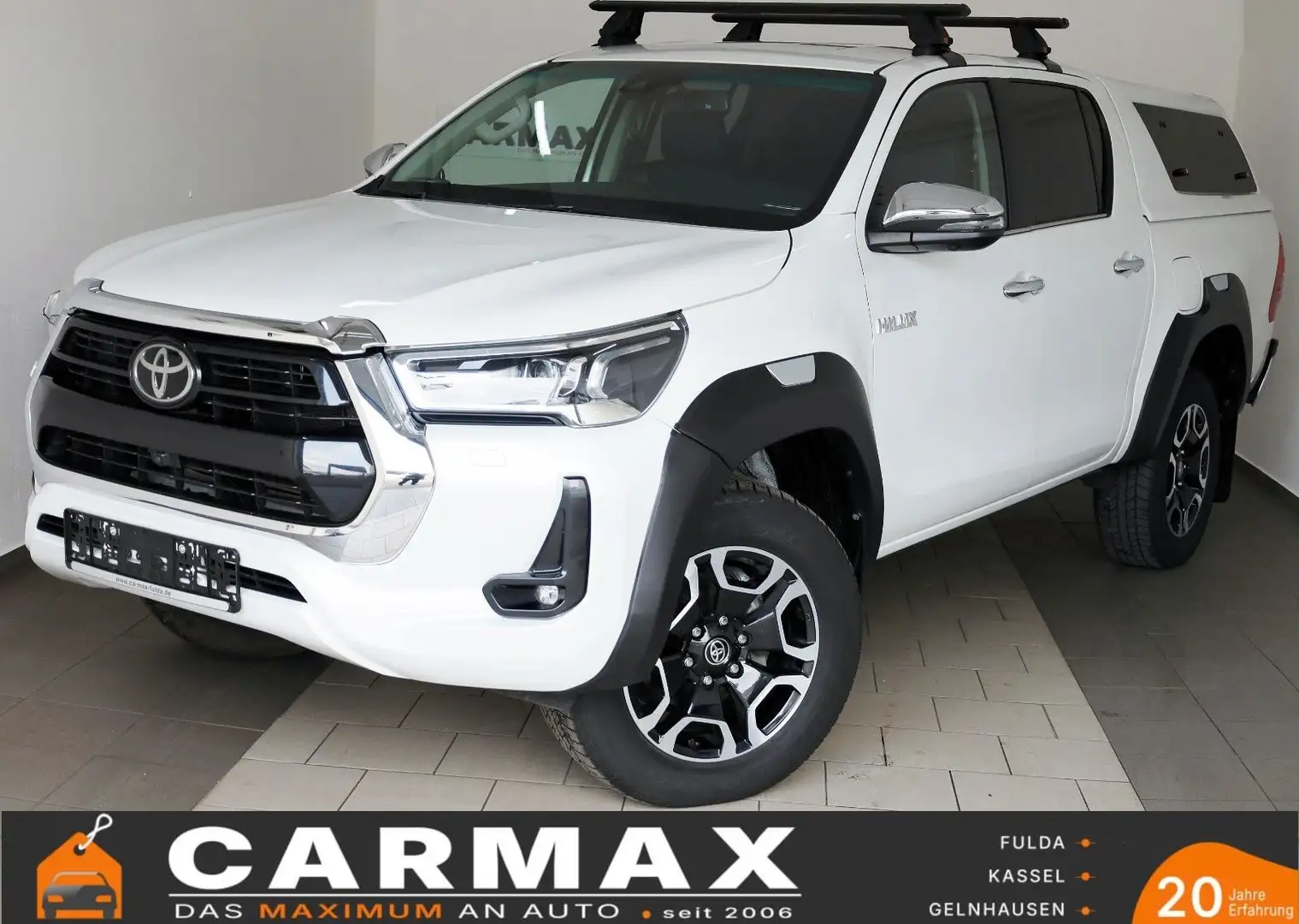 Toyota Hilux 2.8 Executive,Leder,Navi, HardTop,LED,Kam. Weiß - 1