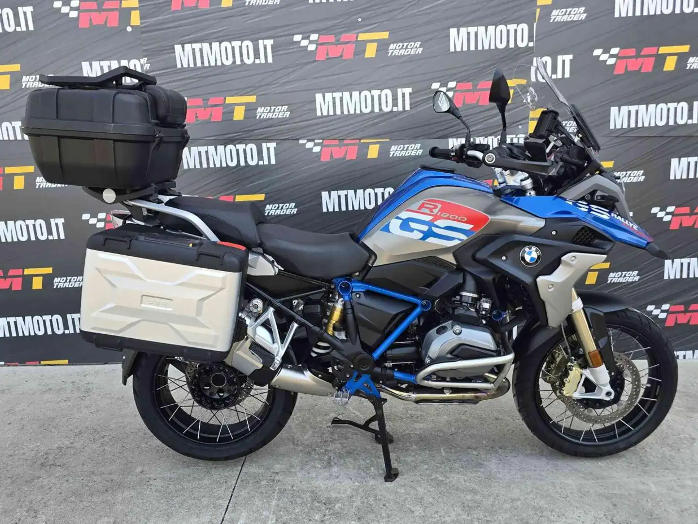 BMW R 1200 GS Rally Video 360 Blu/Azzurro - 2