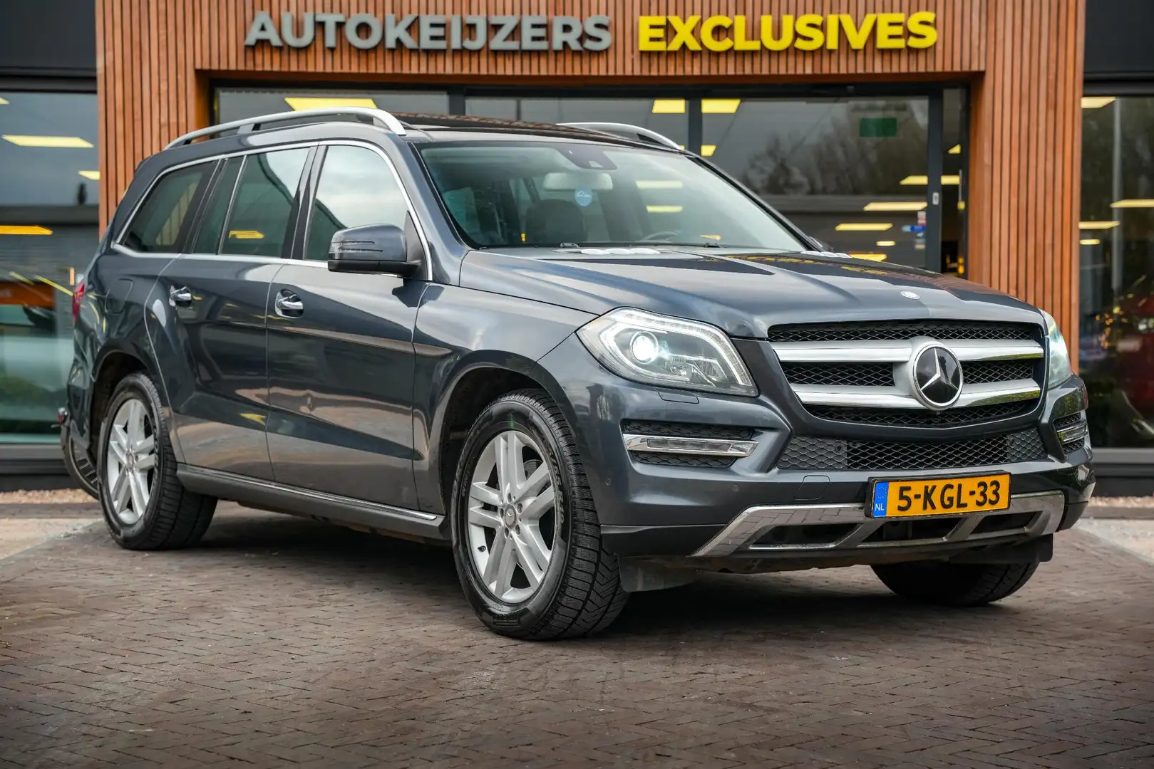 Mercedes-Benz GL 350 BlueTEC 4-Matic 7 persoons pano Super Onderhouden Gri - 1