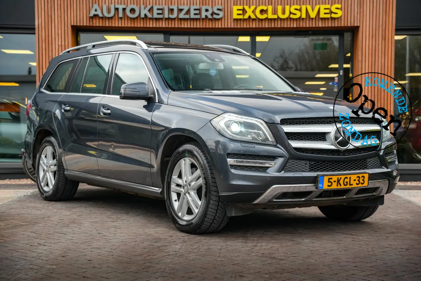 Mercedes-Benz GL 350 BlueTEC 4-Matic 7 persoons pano Super Onderhouden Gris - 1