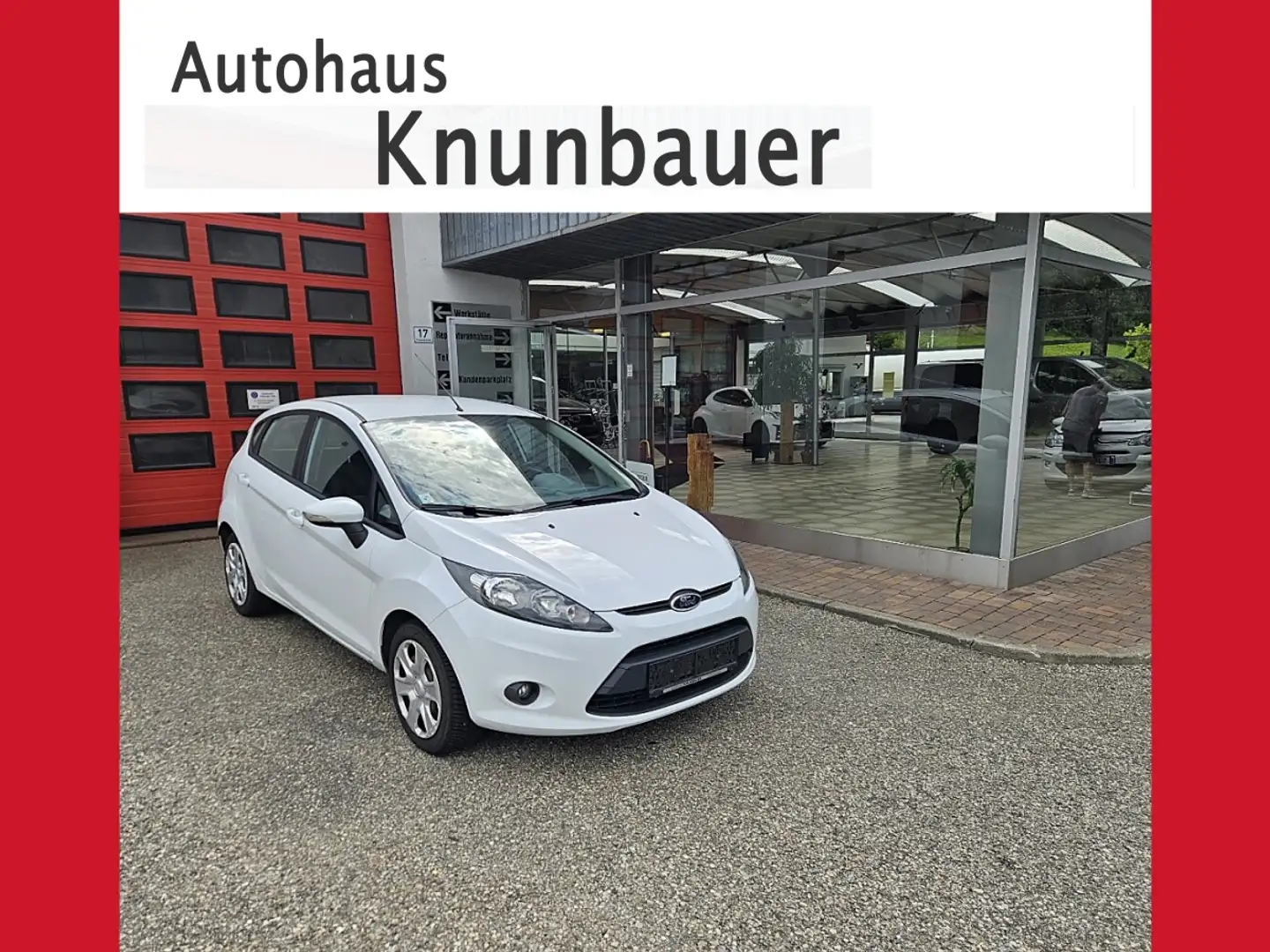 Ford Fiesta Trend 1,4 TDCi DPF Weiß - 1
