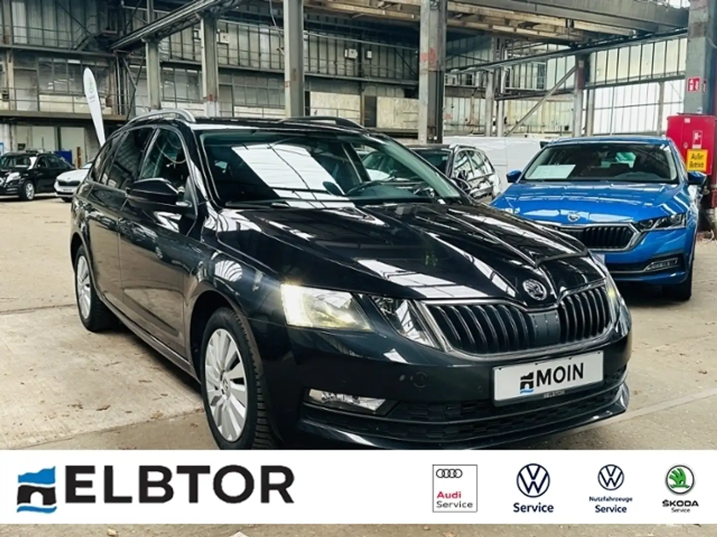 Skoda Octavia III Combi Ambition 2.0 TDI DSG 110kW AHK PDC NAVI Noir - 1