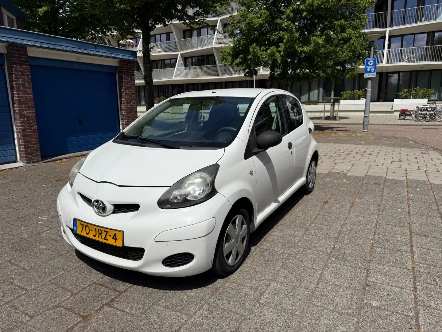 Toyota Aygo 1.0-12V Access Koppelingsplaat versleten Blanc - 1