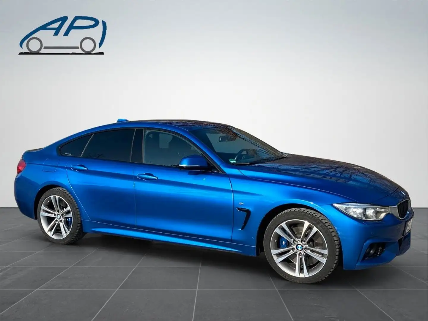 BMW 435 d Gran Coupe xDrive M Sport/Navi/Head-up/19" Bleu - 2