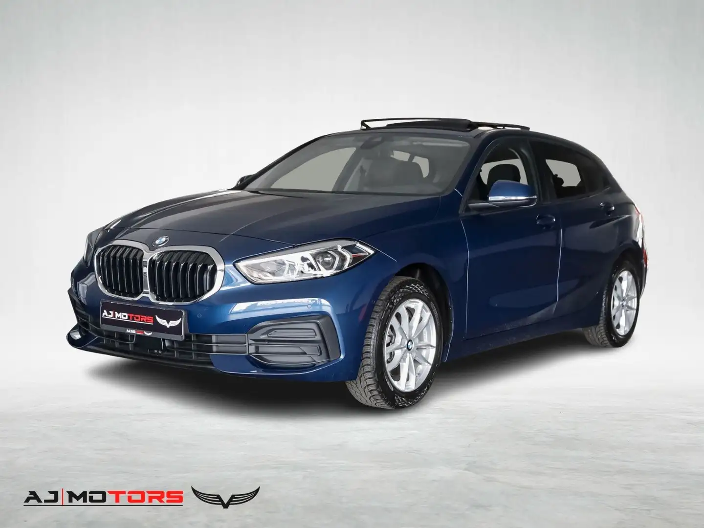 BMW 118 i Advantage **M INTERIEUR-PANO-SPUR-NAVI** Blauw - 1