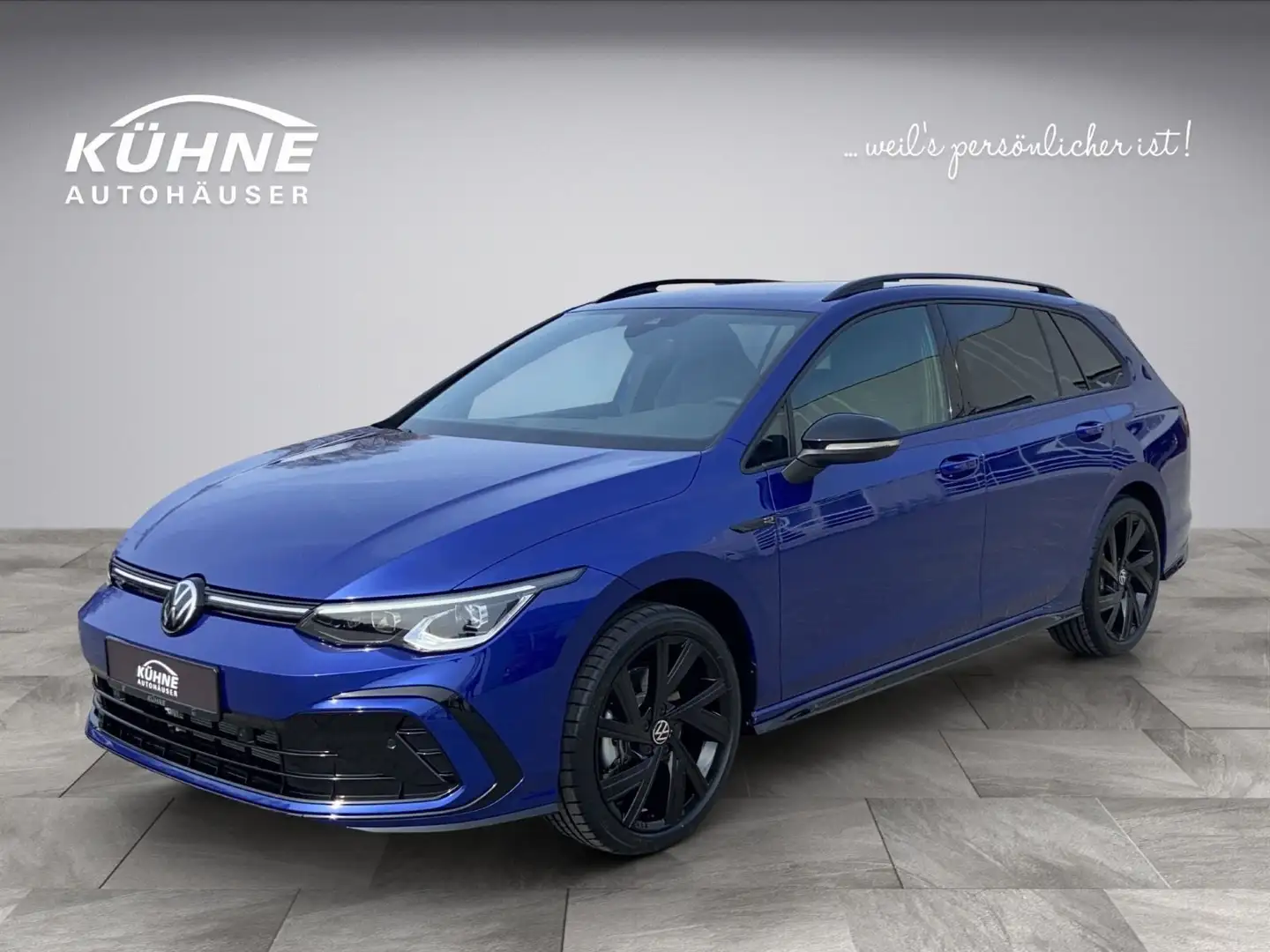 Volkswagen Golf Variant R-Line 2.0 TSI DSG 4M | BLACK STYLE Blau - 2