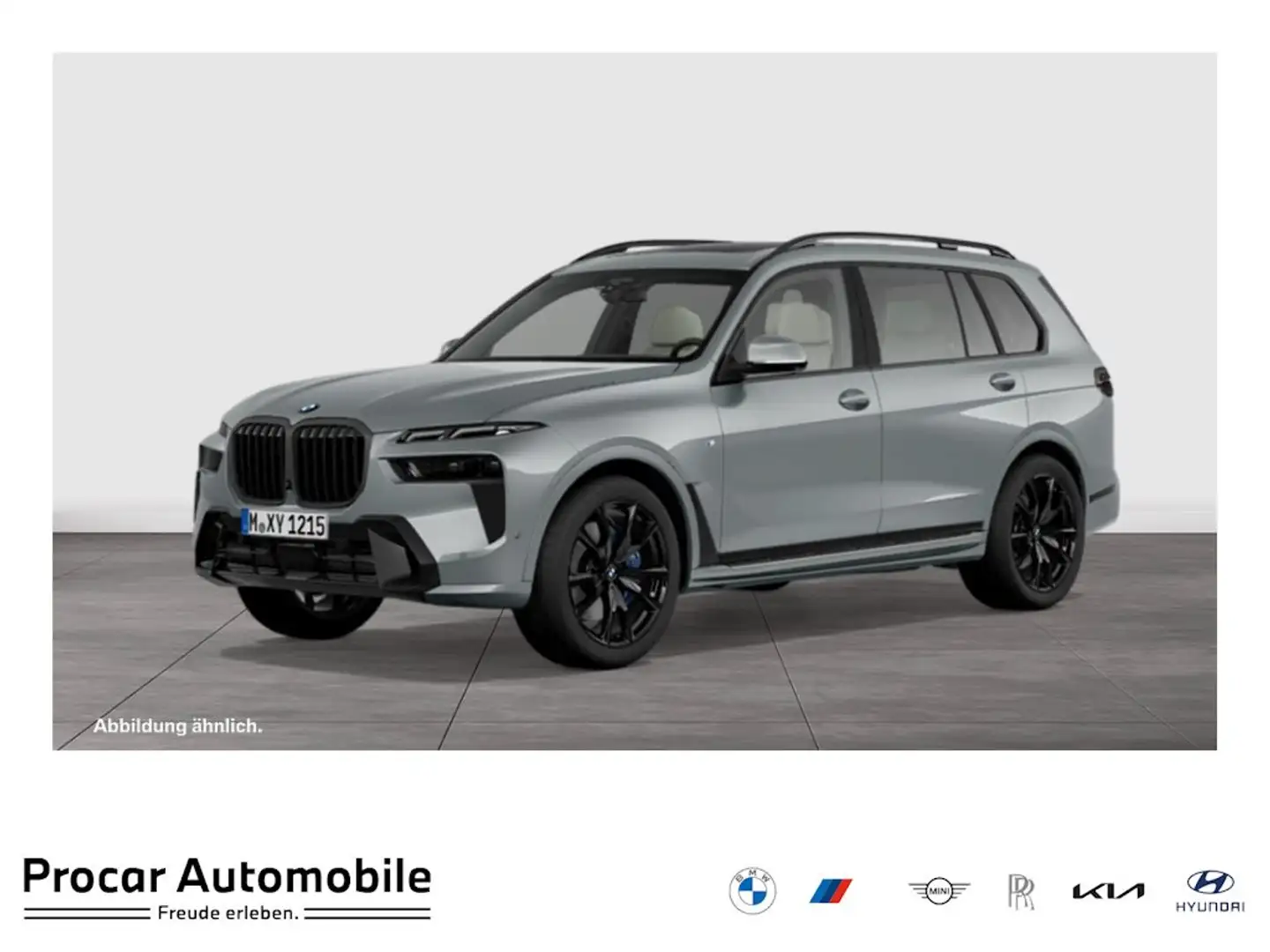 BMW X7 xDrive40d M Sport Pro Pano AHK LC Pro. HuD PA Prof Grau - 1