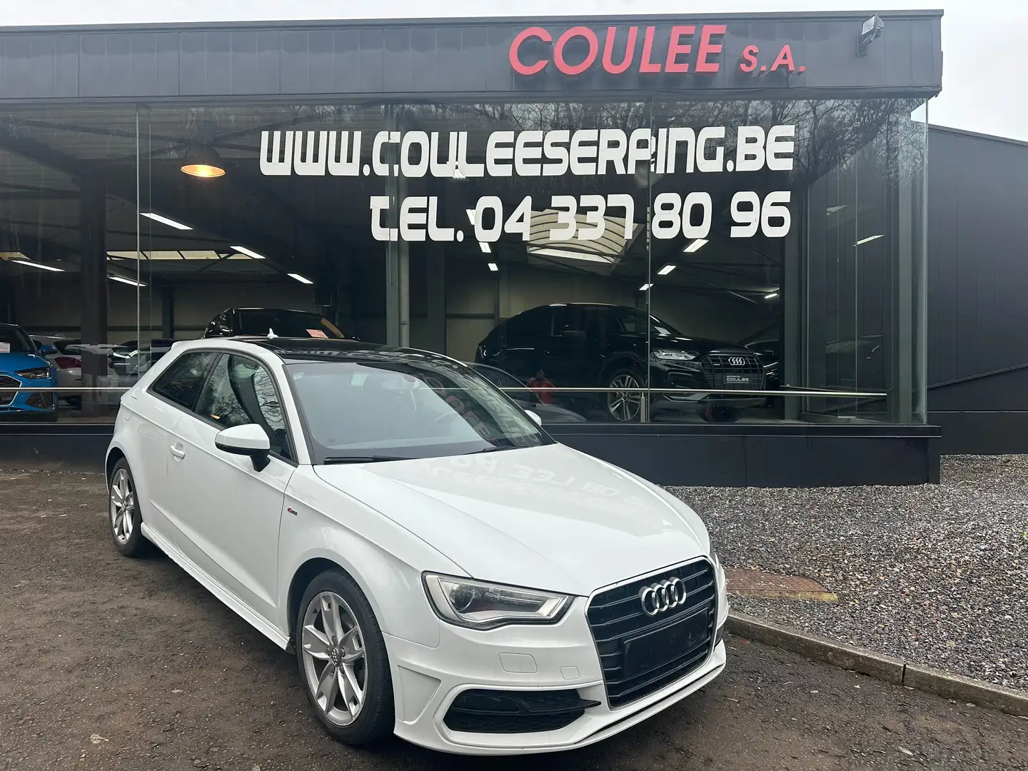 Audi A3 s line Weiß - 1