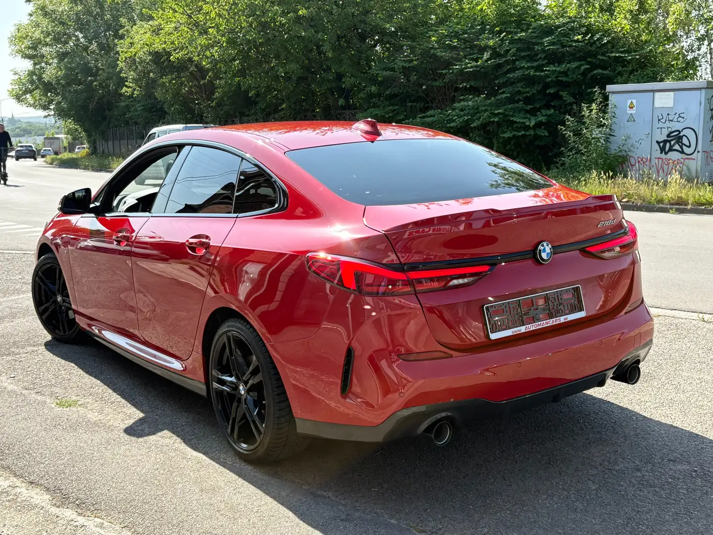 BMW 218 d Gran Coupé M SPORT pack LED GPS 1er MAIN Rot - 2