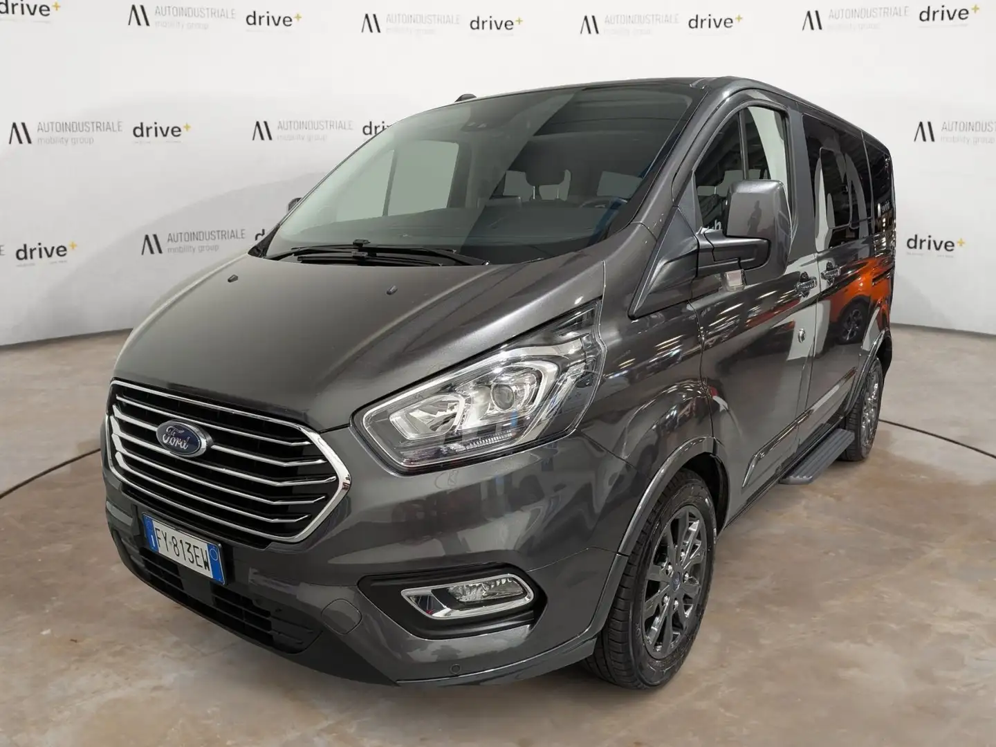 Ford Tourneo Custom 2.0 TDCi 185 CV TITANIUM H1 L1 ''8 POSTI'' Grigio - 1