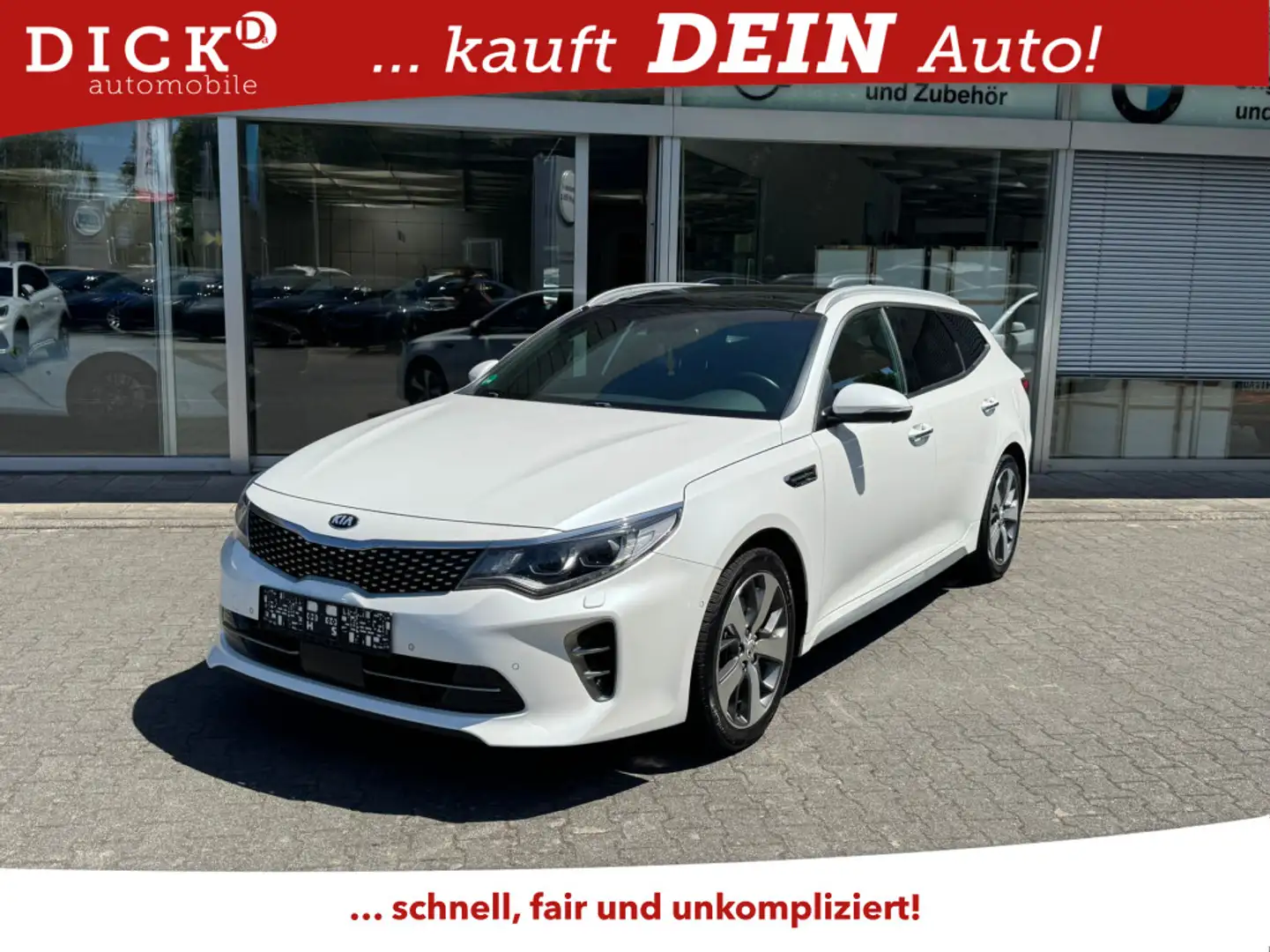 Kia Optima GT Line+PANO+NAVi+LED+360°+H&K+ACC+SHZ+ Wit - 1