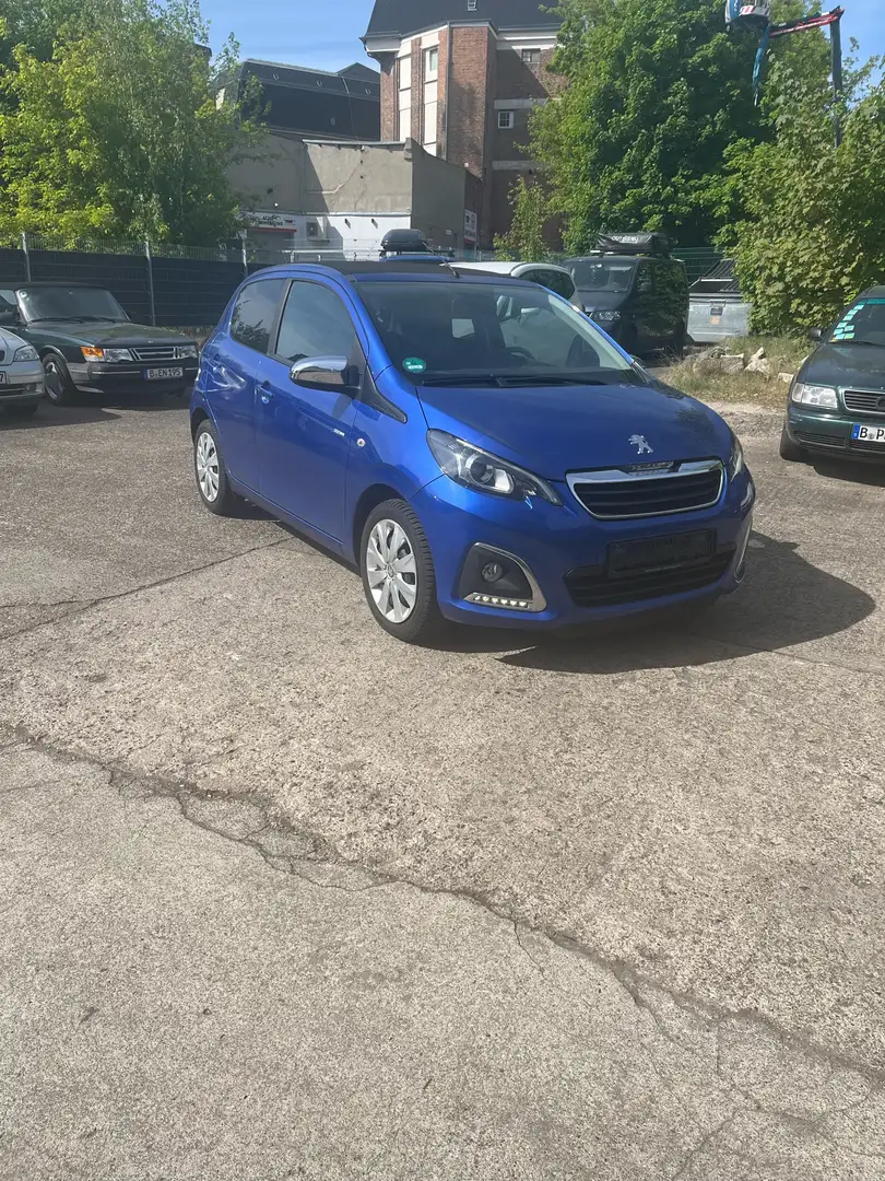 Peugeot 108 faltdach Blau - 1