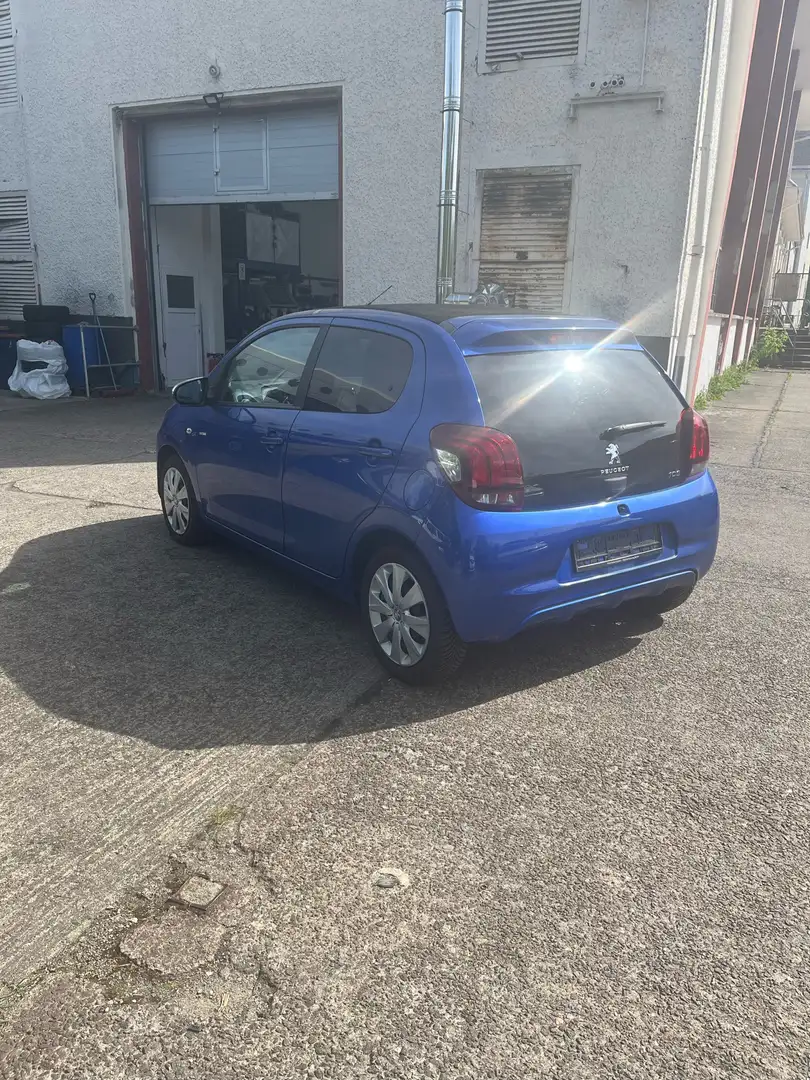 Peugeot 108 faltdach Blau - 2