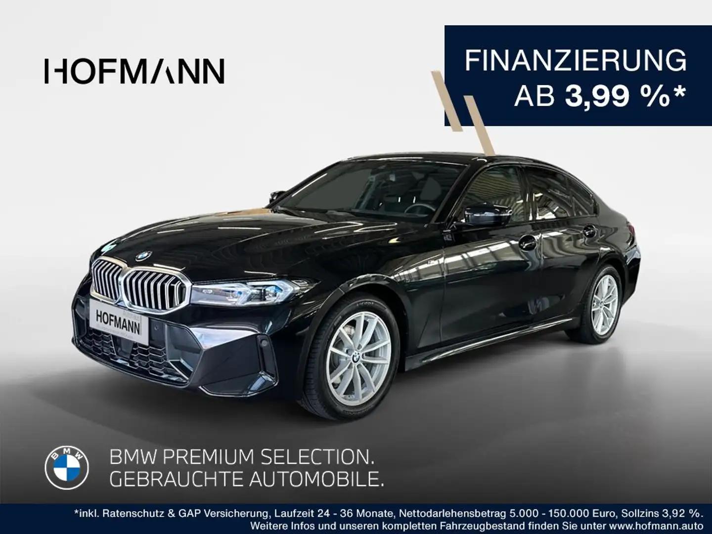BMW 320 M Sport Schwarz - 1