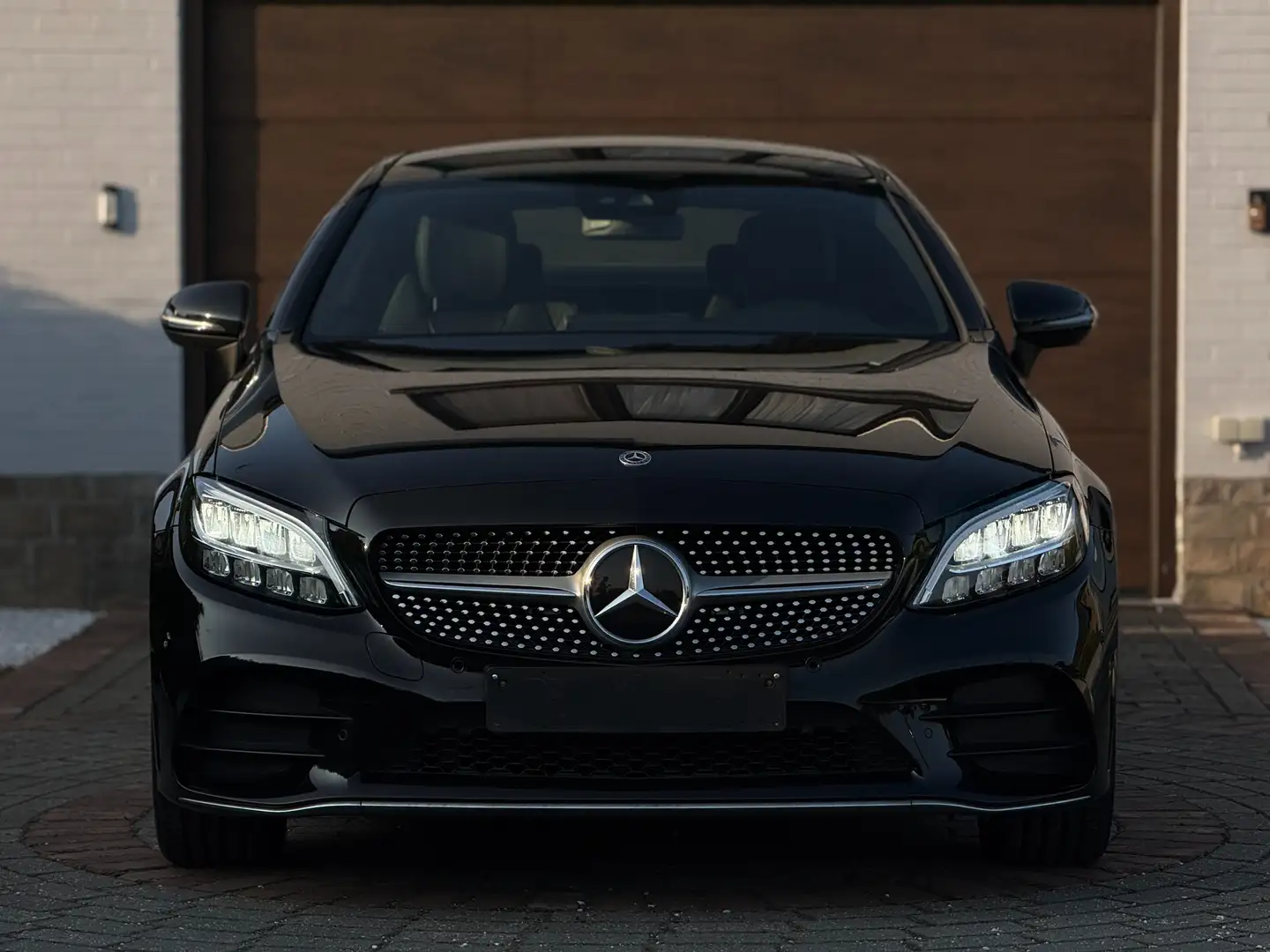 Mercedes-Benz C 180 Coupé/AMG Line/Automaat/Carplay/LED/Navi/Black Noir - 2