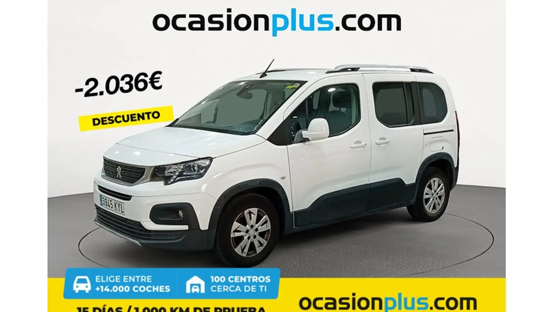 Peugeot Rifter 1.5BlueHDi Standard Allure 100 Blanc - 1
